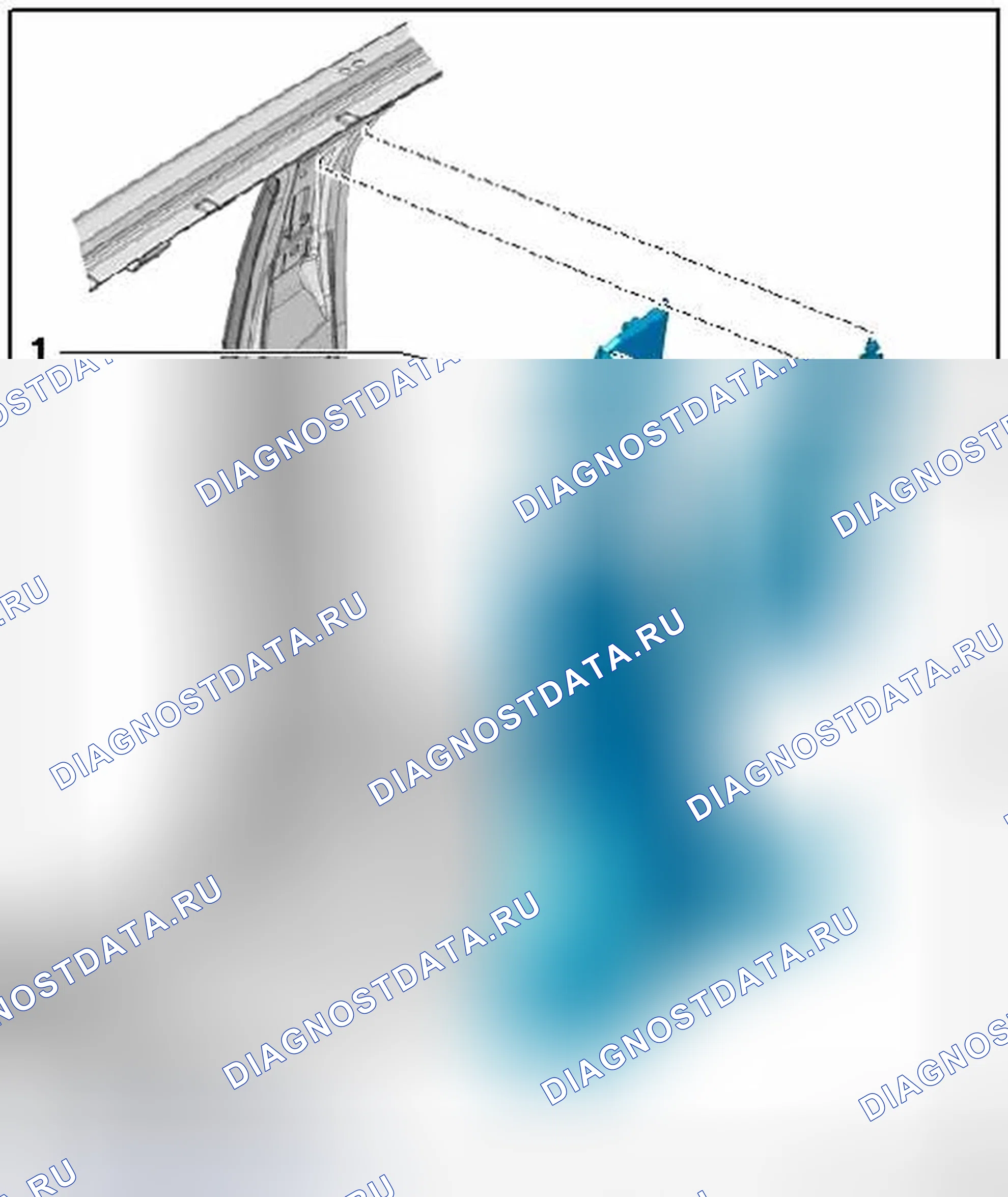 Рис. 10: стойка B TRIM OVERVIEW. Audi Q5 I