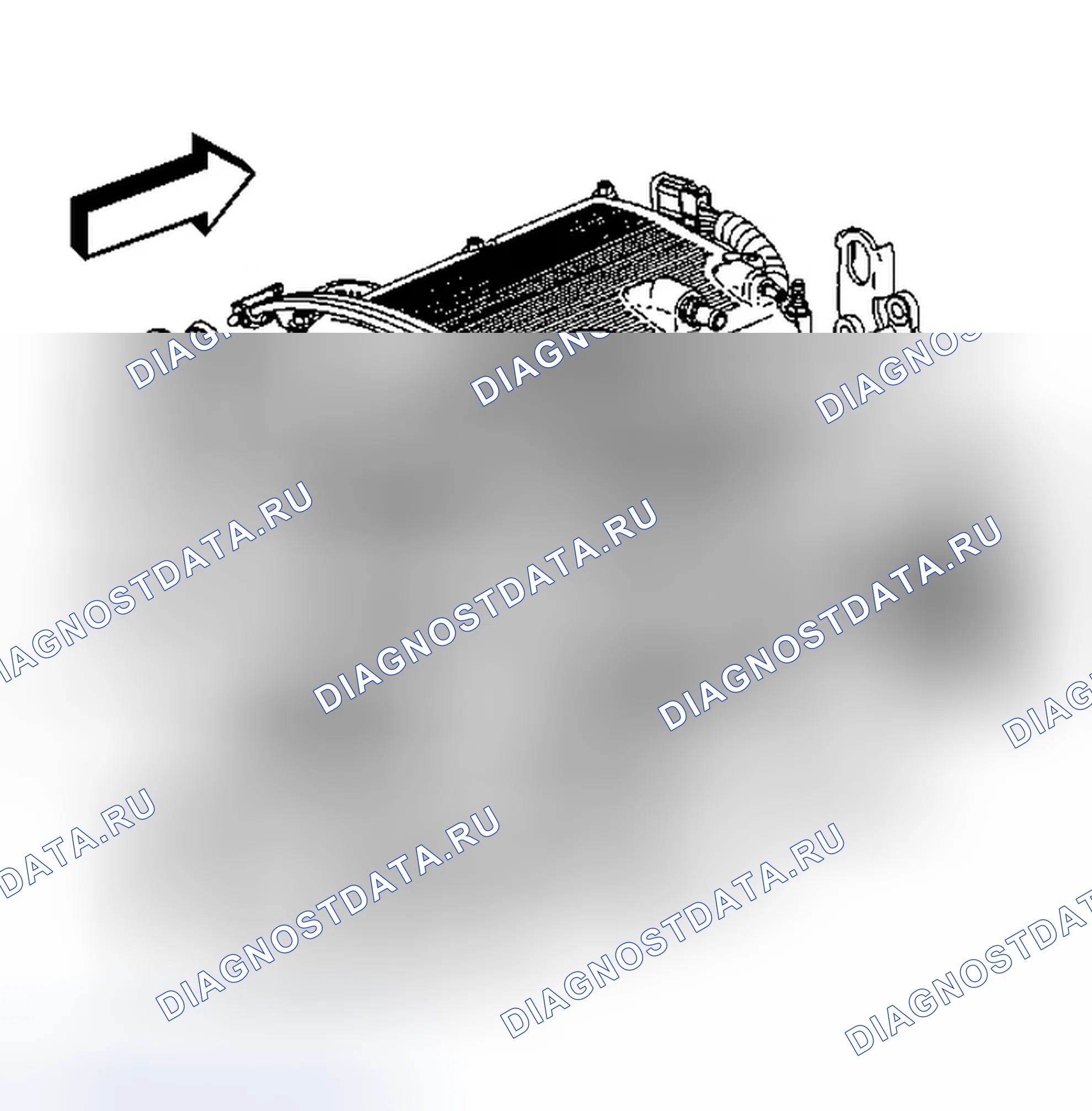 Рис. 2: LX9, 3.5L Расположение производной VIN двигателя. Chevrolet Malibu VI