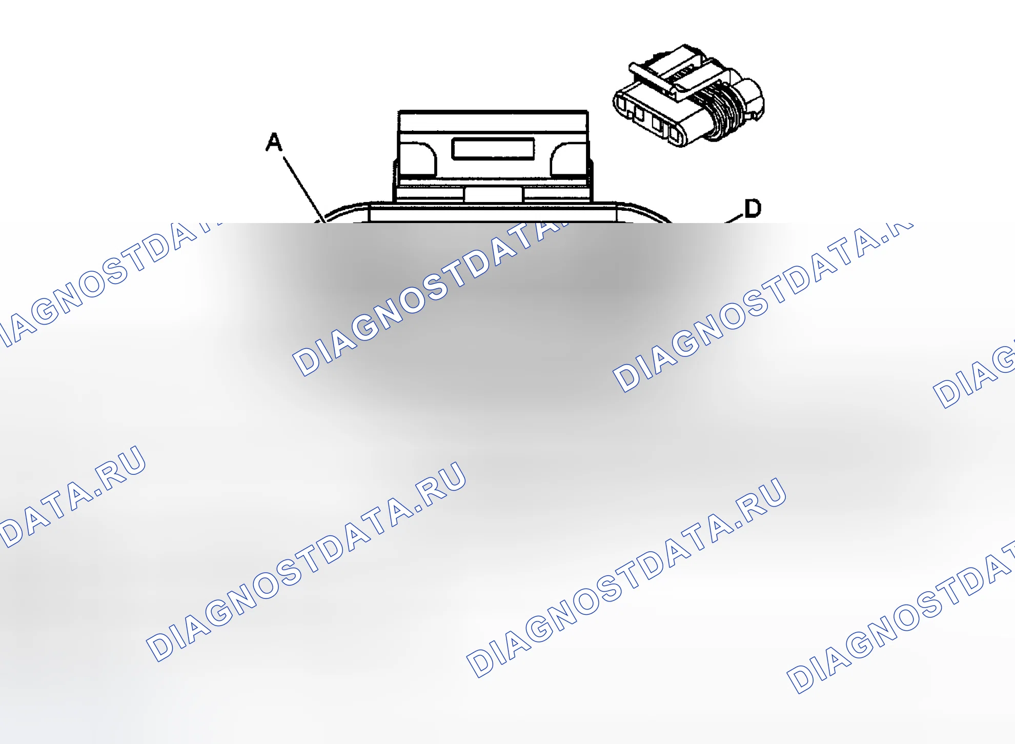 Рис. 1: ИДЕНТИФИКАЦИЯ СОЕДИНИТЕЛЯ. Buick Century VI