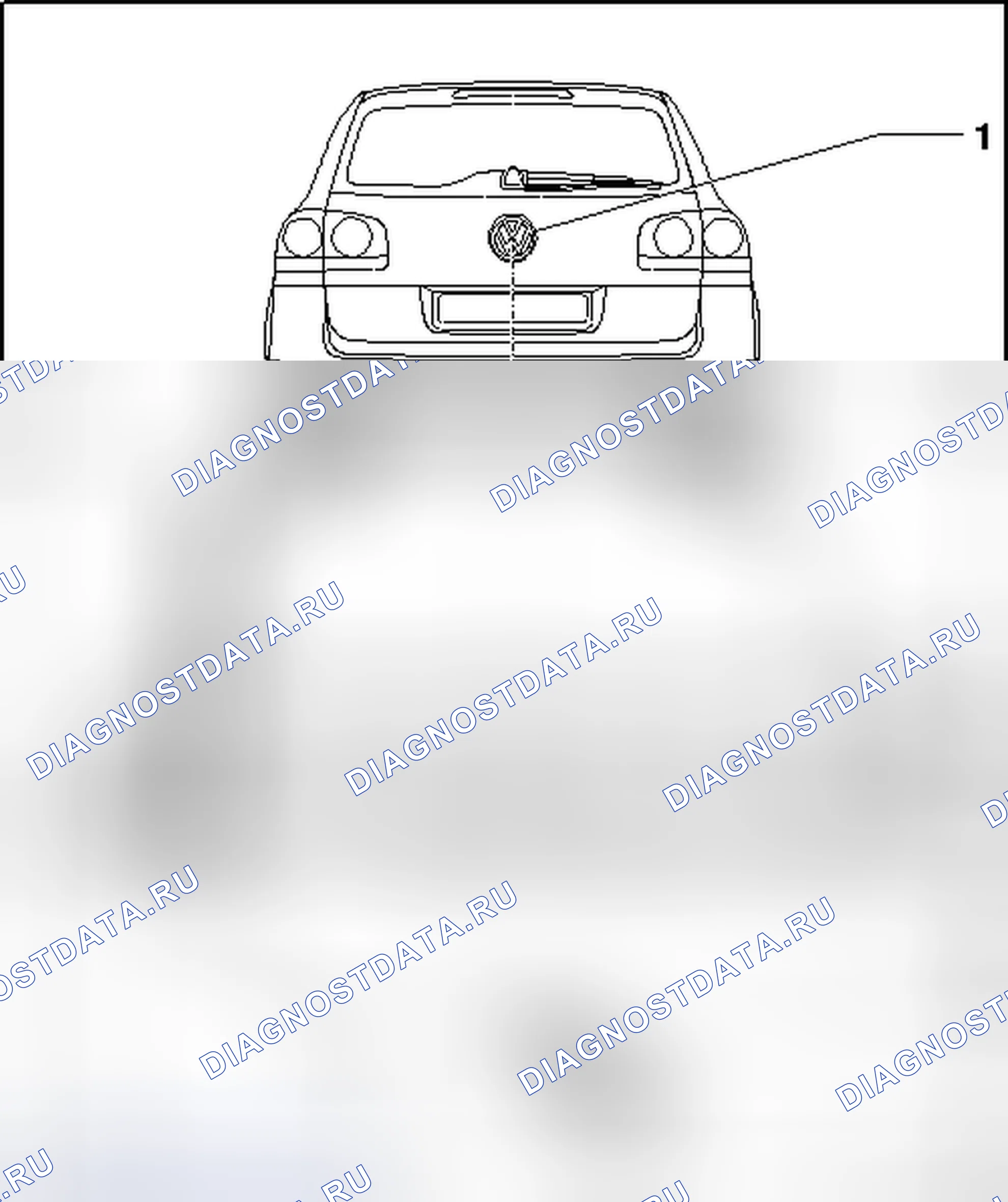 Рис. 11: ПОДГОТОВКА К КАЛИБРОВКЕ. Volkswagen Touareg I