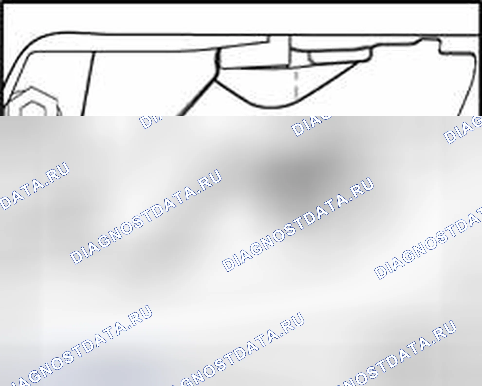 Рис. 254: Датчик температуры наружного воздуха -G17- (где применимо). Volkswagen Golf Mk4