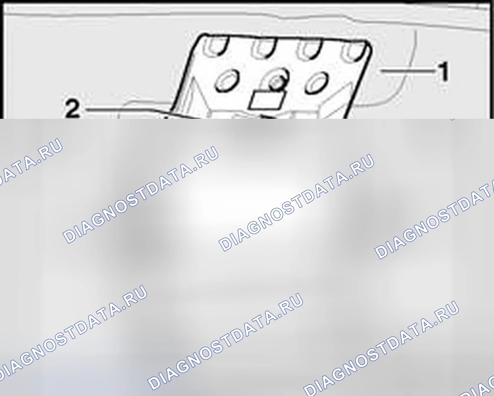 Рис. 323: Открепляющаяся формованная облицовка. Audi TT 8N рестайлинг