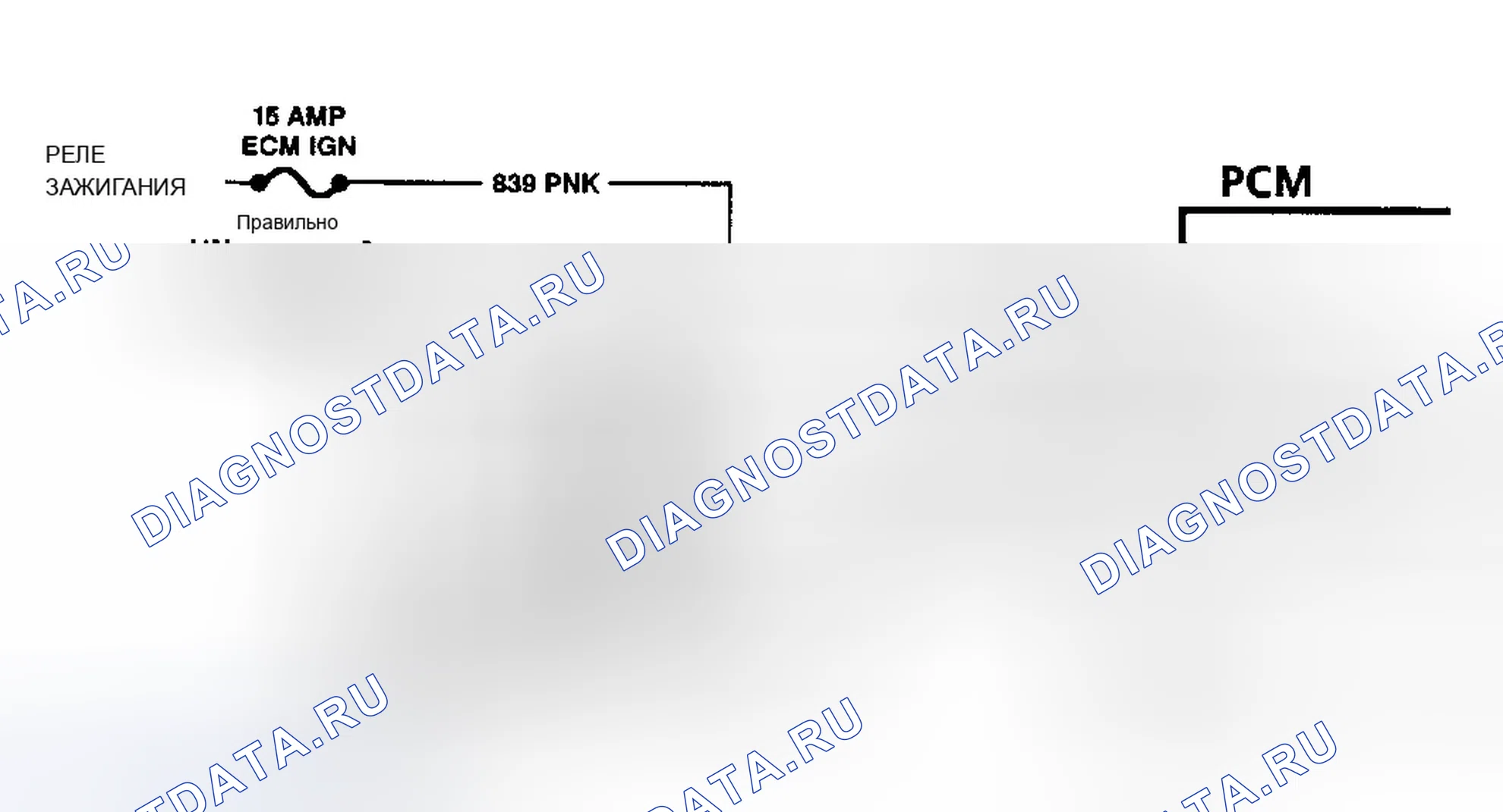 Рис. 58: Схема расшифровка кода ошибки P0401. Chevrolet Monte Carlo V