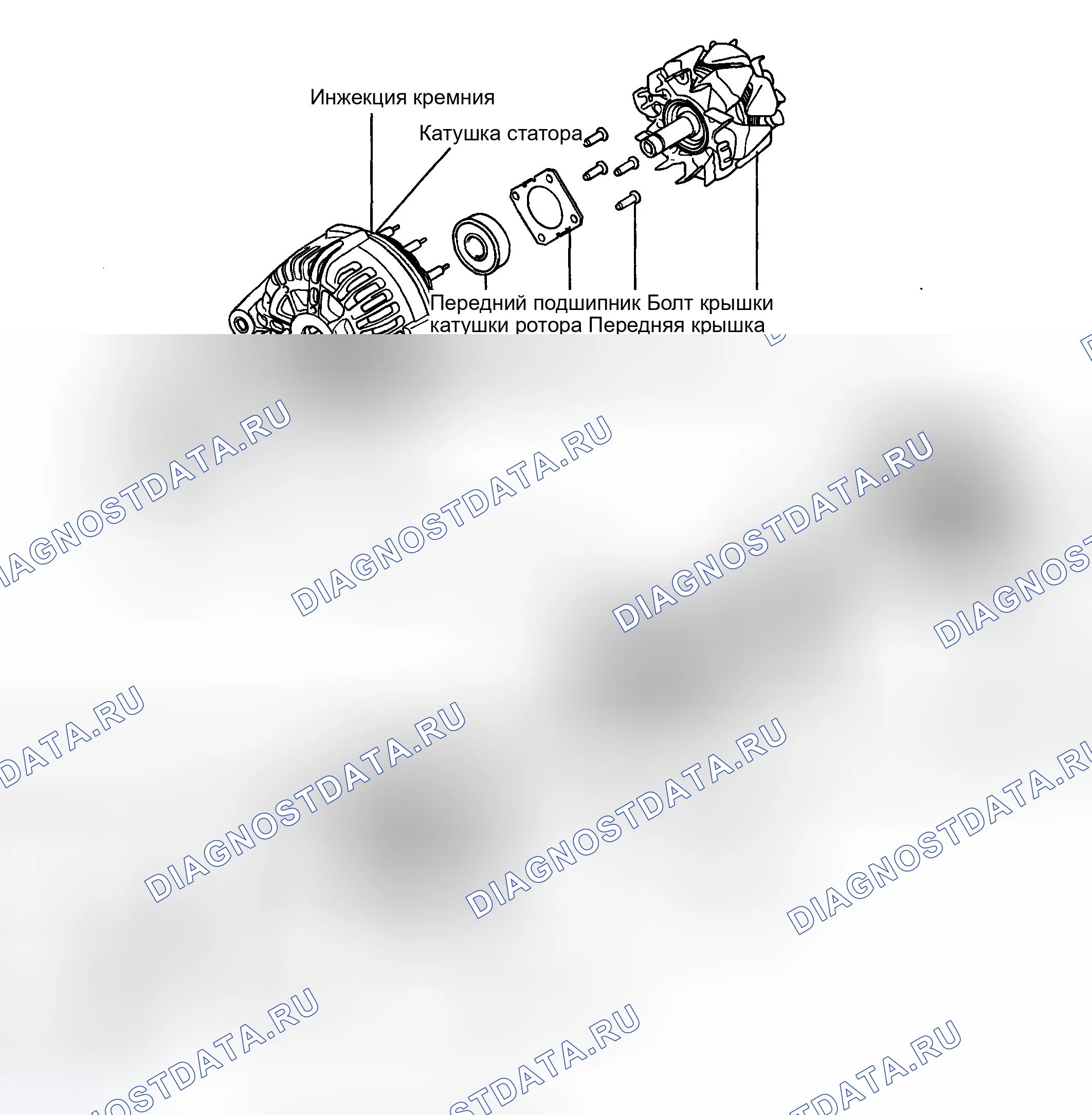 Рис. 7: 3.5. ДВИГАТЕЛЬ V6. Hyundai Santa Fe I