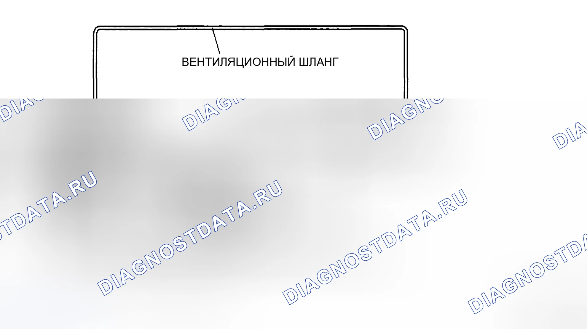 Рис. 13: ТЕХНОЛОГИЧЕСКАЯ СХЕМА СИСТЕМЫ ПРИНУДИТЕЛЬНОЙ ВЕНТИЛЯЦИИ КАРТЕРА (принудительная вентиляция картера (PCV) (принудительная вентиляция картера)) [L3, Aj]. Mazda 6 GH рестайлинг