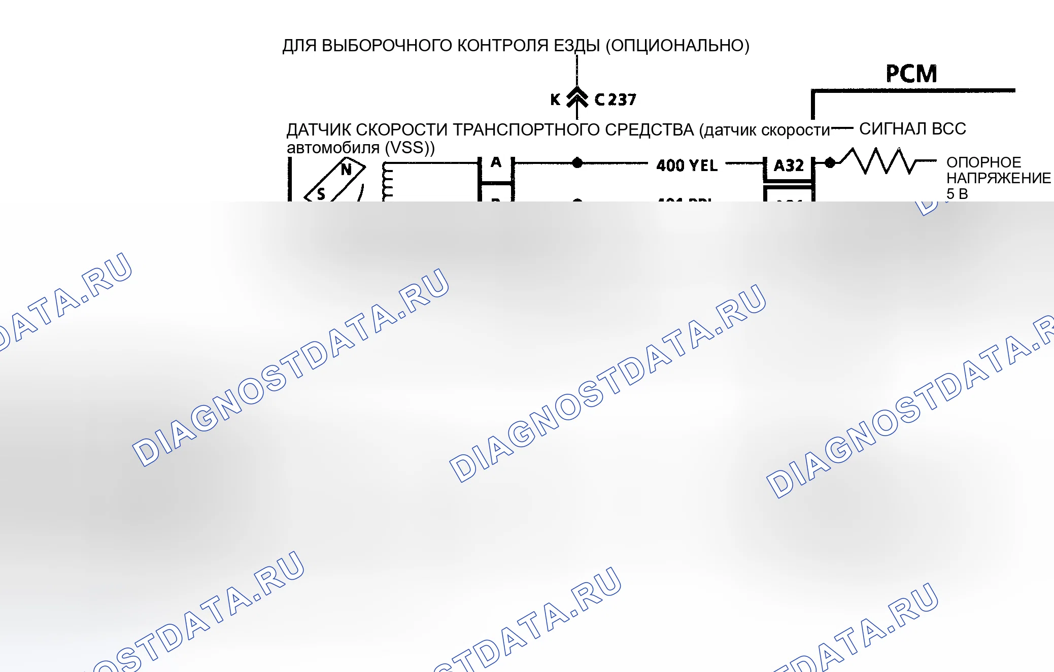 Рис. 220: Код 24, Принципиальная электрическая схема (корпус 5.7L Y) Предоставлено General Motors Corp.. Chevrolet Sportvan G30 