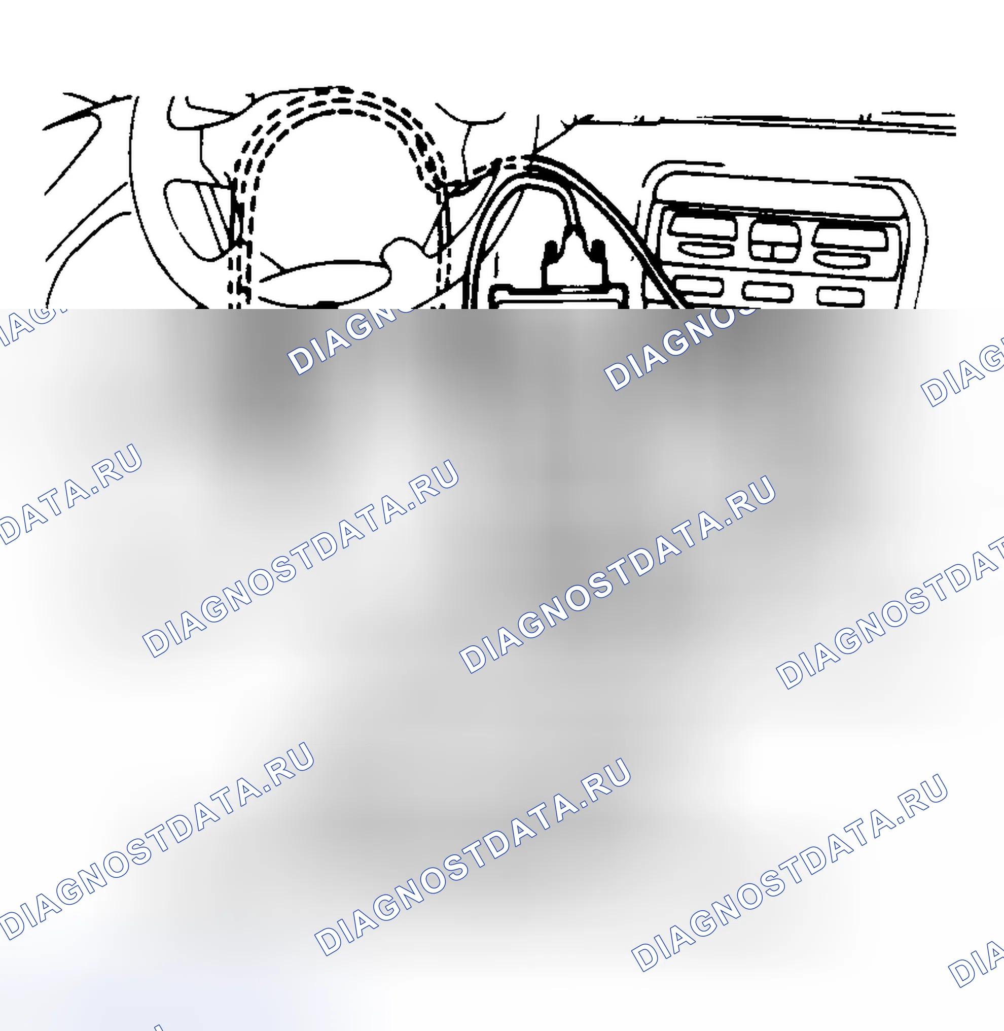 Рис. 1: ДИАГНОСТИЧЕСКИЙ РАЗЪЕМ. Honda Fit I