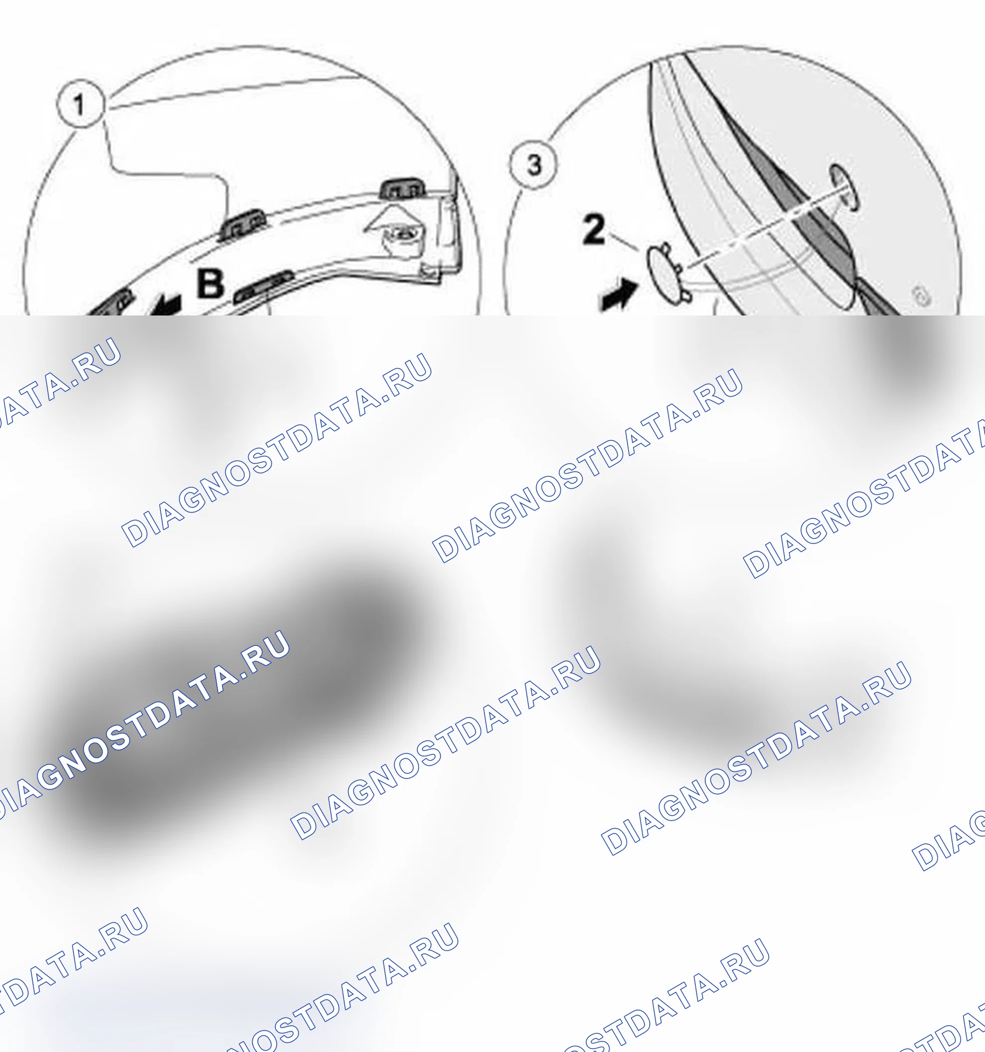 Рис. 124: Сборка переднего спойлера. Porsche Boxster S 986 рестайлинг