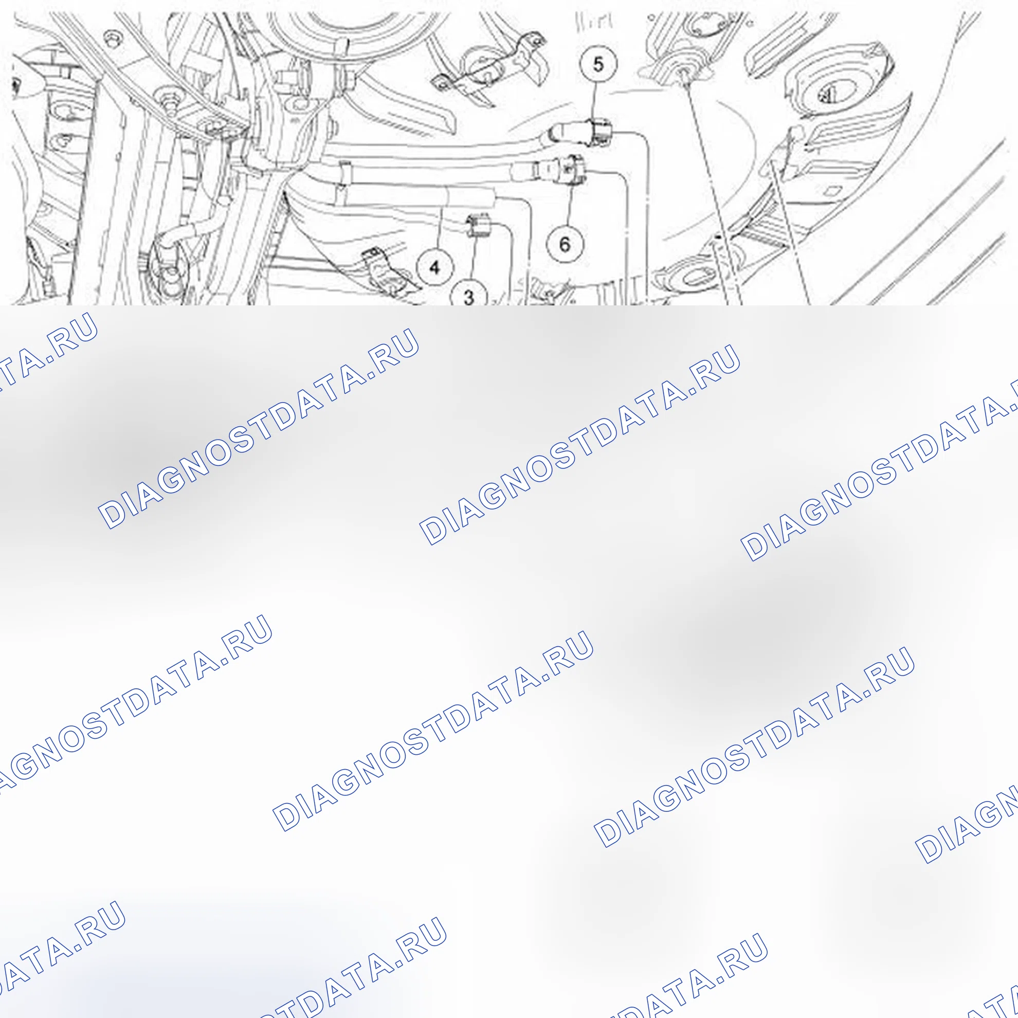 Рис. 12: Канистра для испарительных выбросов. Ford Fusion I рестайлинг