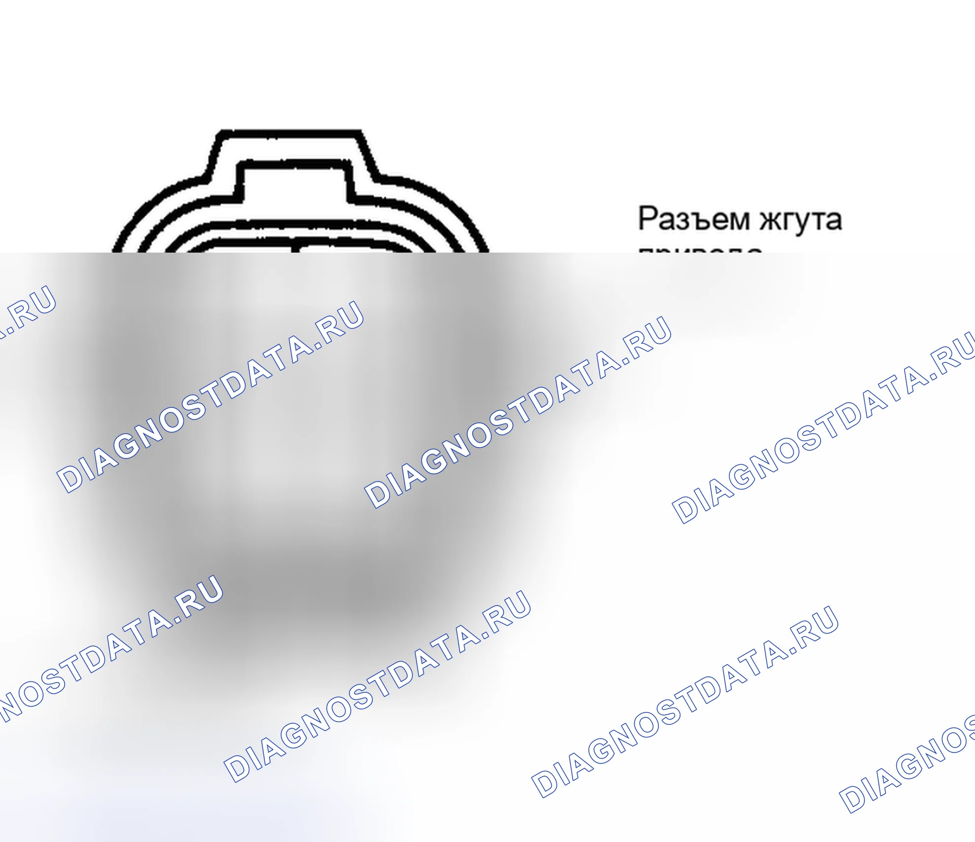 Рис. 9: Идентификация терминалов привода круиз-контроля. Geely Coolray I