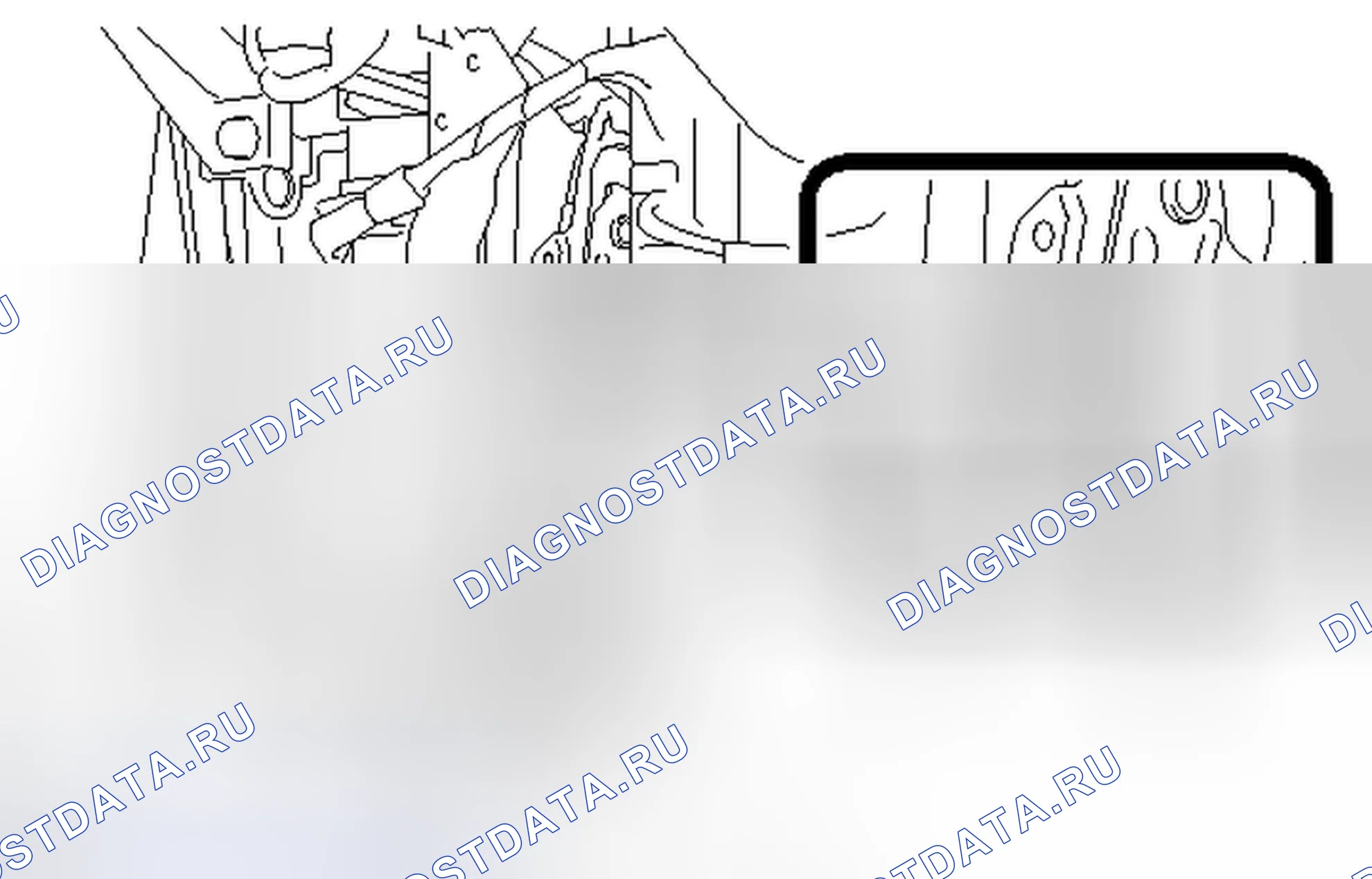Рис. 93: ДЕМОНТАЖ. Toyota Camry XV50