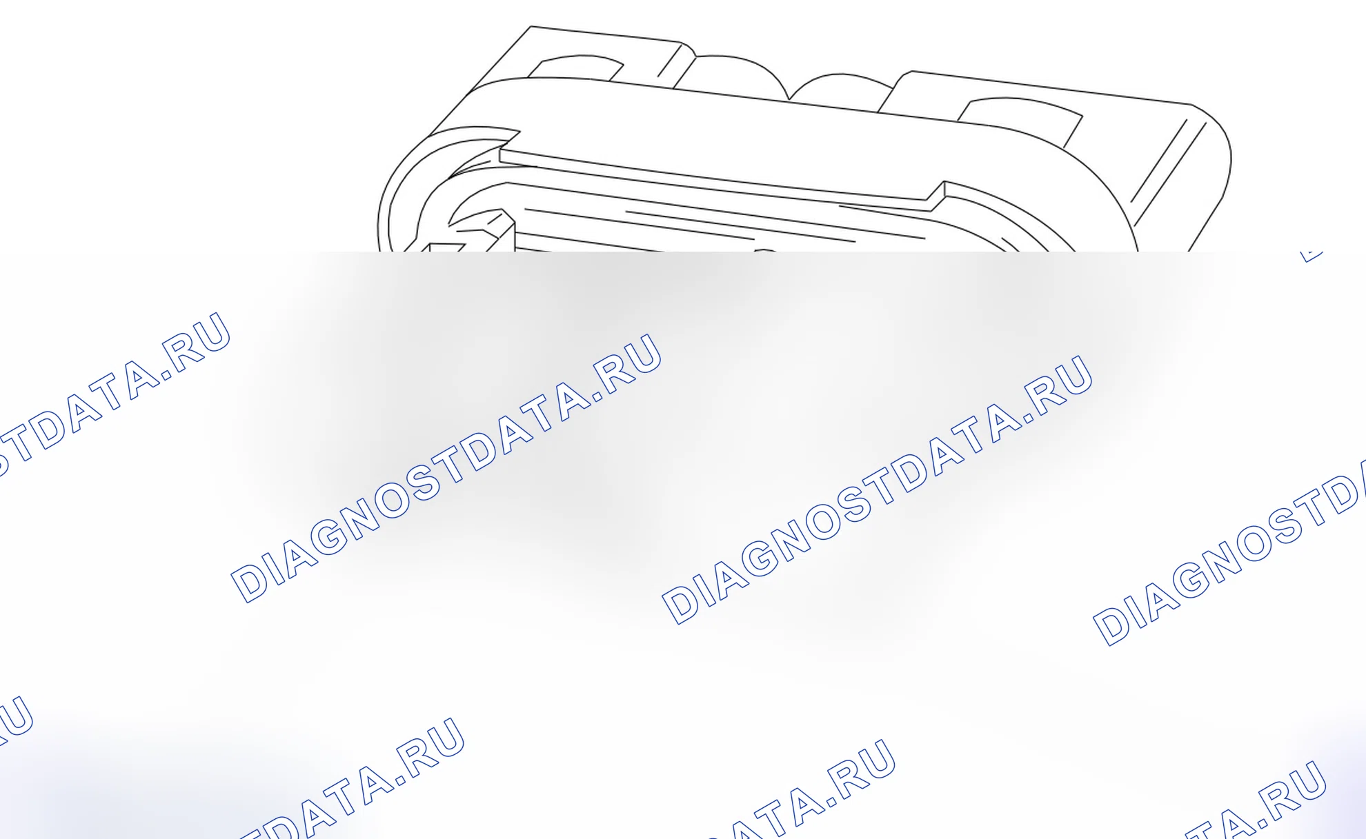 Распиновка разъёма B63P. Opel Signum I рестайлинг