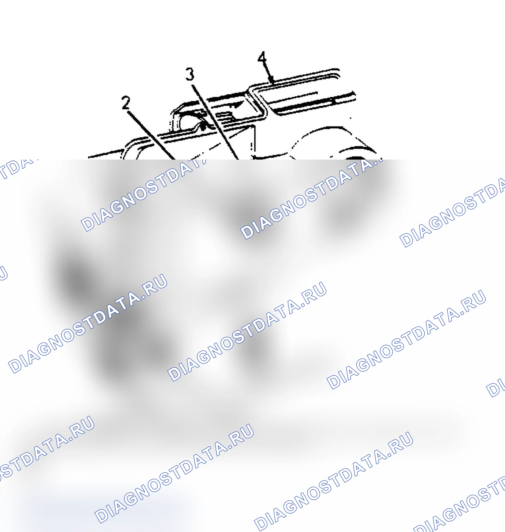 Рис. 10: R&I ЯДРА НАГРЕВАТЕЛЯ. Chevrolet Lumina APV I