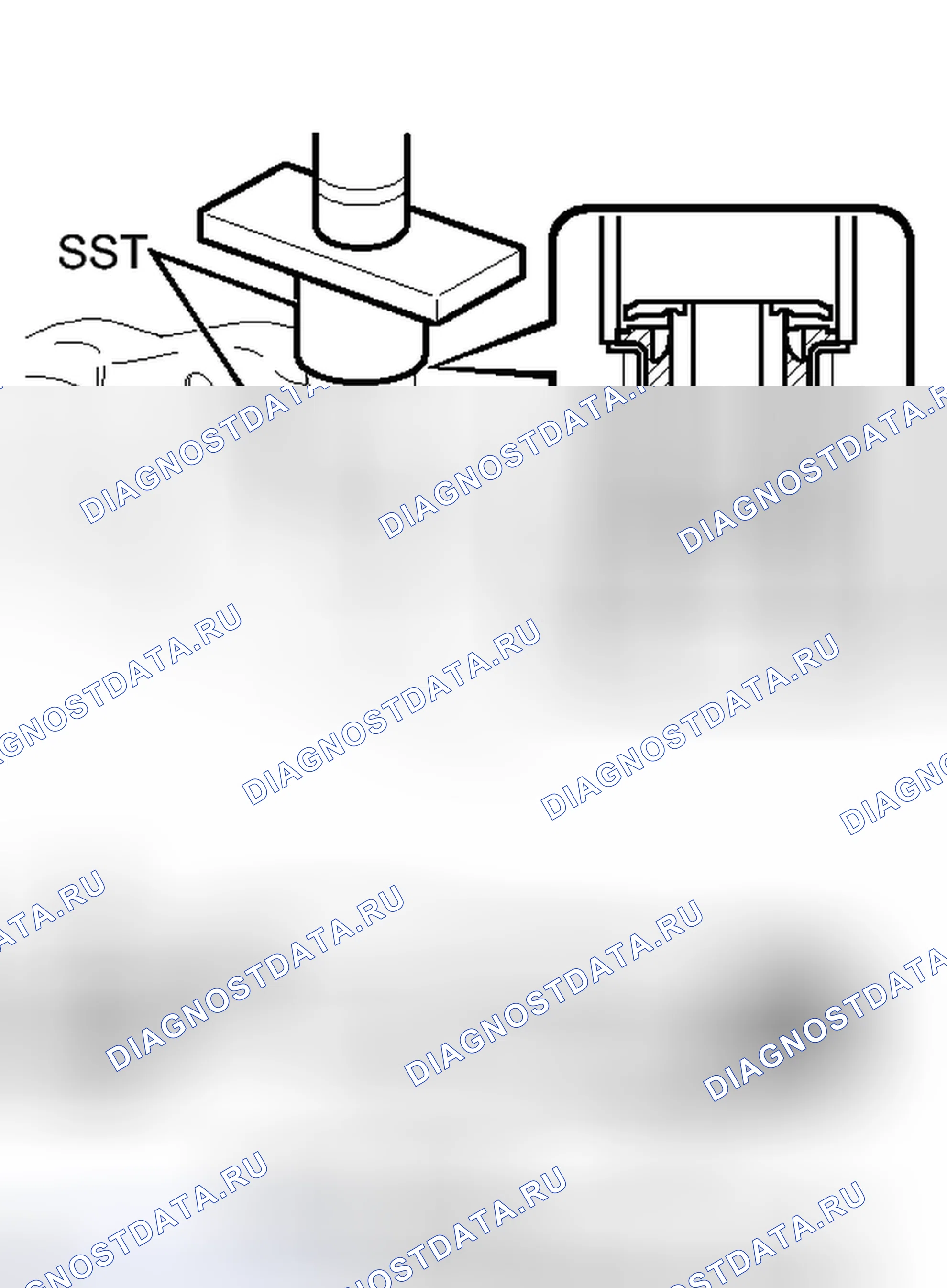 Рис. 66: ПОВТОРНАЯ СБОРКА [08 / 2013 -]. Toyota FJ Cruiser I