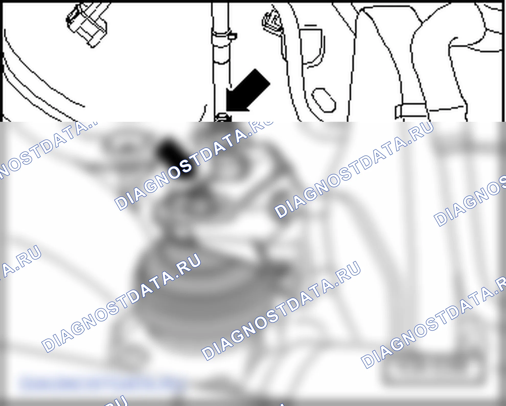 Снятие и installing gearbox (gearbox without threaded hole in housing) (6-скорость ручной gearbox 02N) (исполнение 3). SEAT Alhambra I