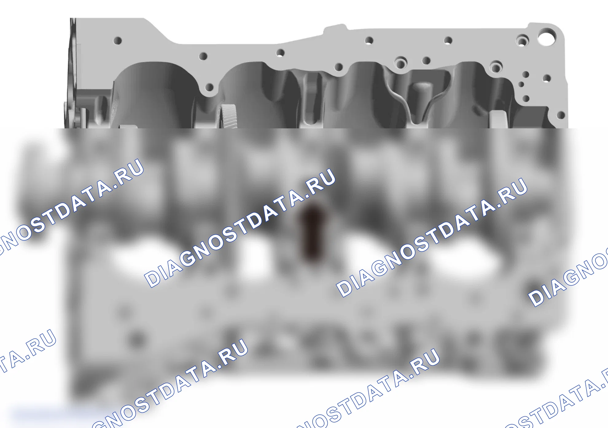Проверка зазора между масляными мембранами коленчатого вала — Wey V9X. Wey V9X I