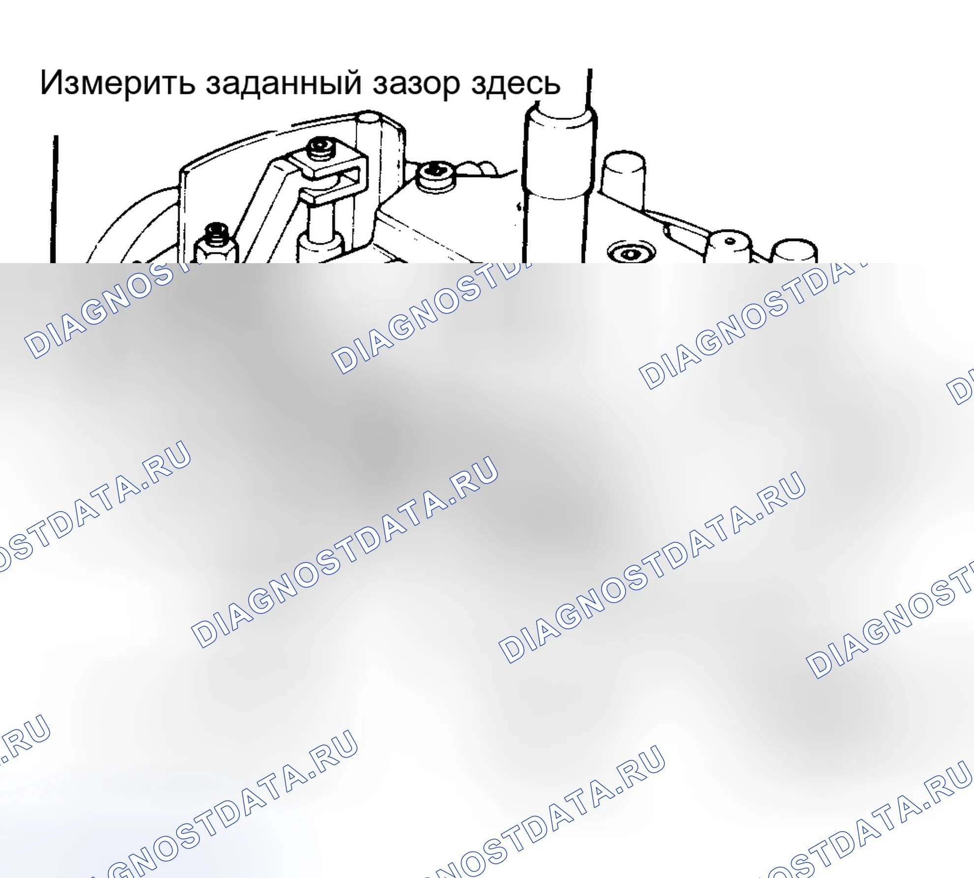 Рис. 4: Регулировка положения рычага насоса акселератора. Ford LTD Crown Victoria I