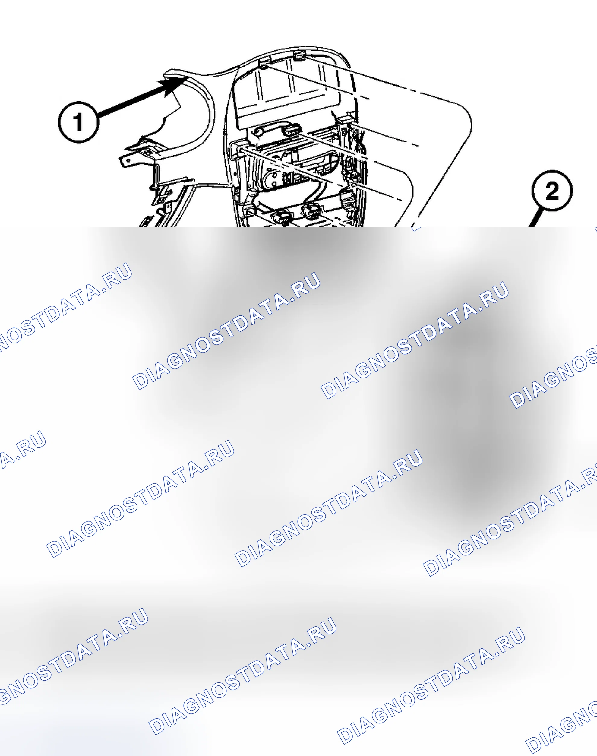 Рис. 21: ДЕМОНТАЖ. Dodge Grand Caravan IV
