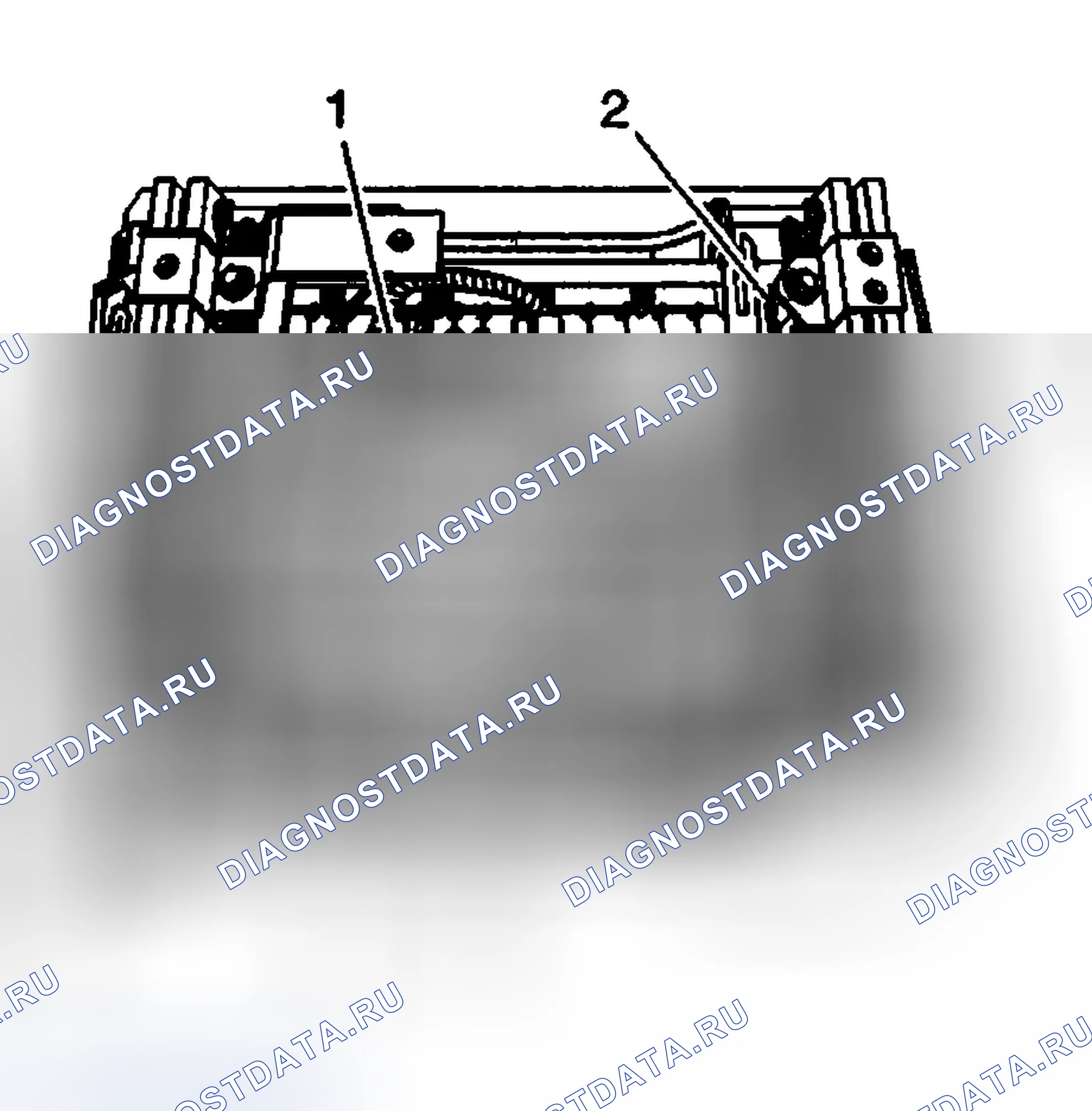 Рис. 36: Порядок демонтажа. Buick Century VI