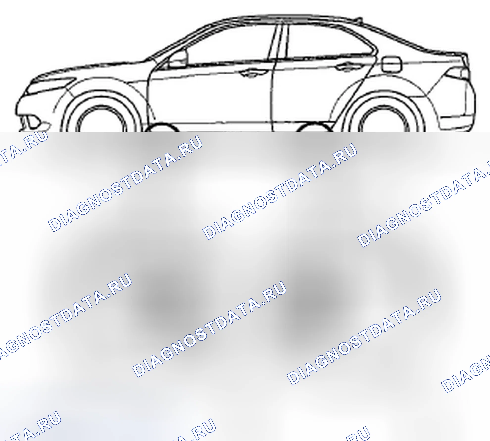 Рис. 15: Подъем транспортного средства. Acura TSX II