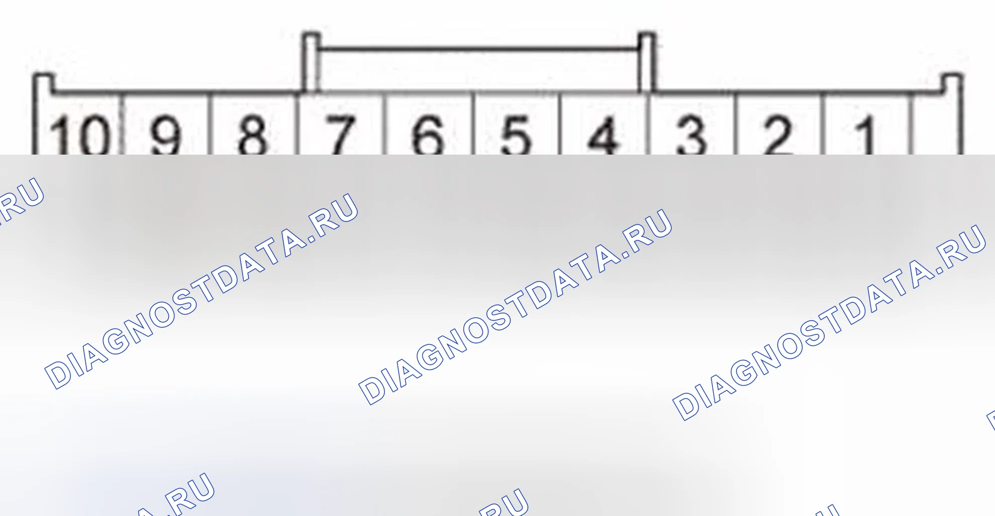 Рис. 854: РАЗЪЕМ АУДИОБЛОКА B (20P). Honda Civic IX