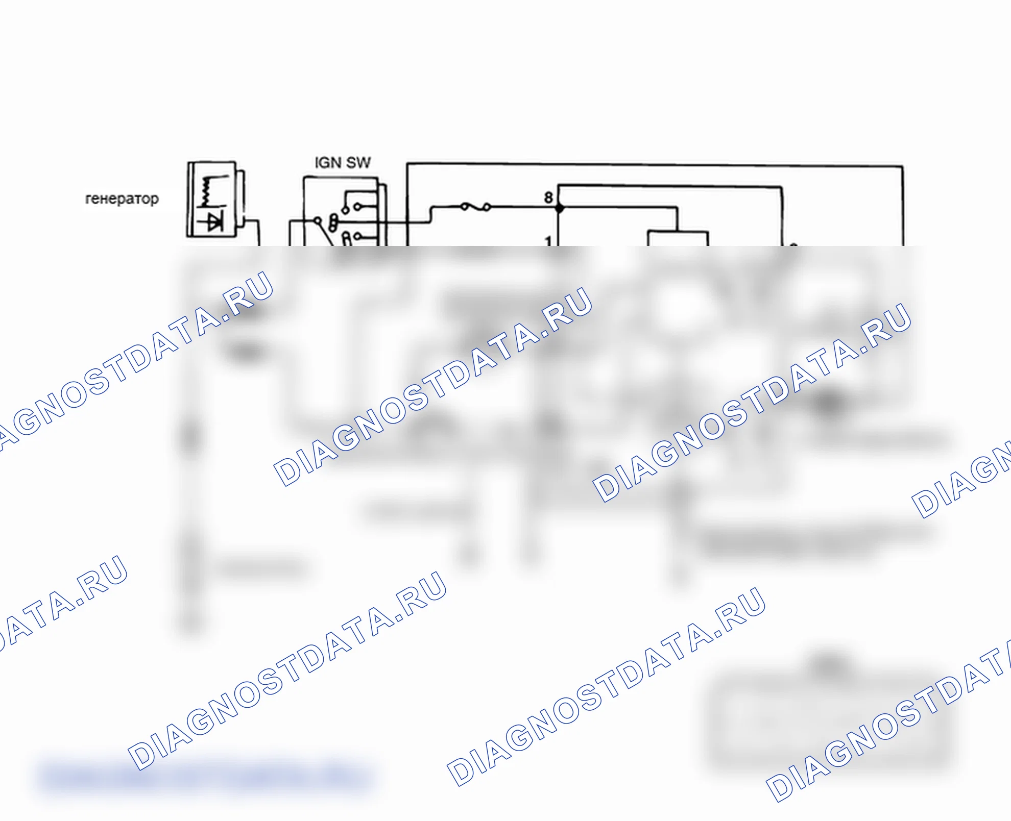 Принципиальные схемы. Hyundai H-1 A1