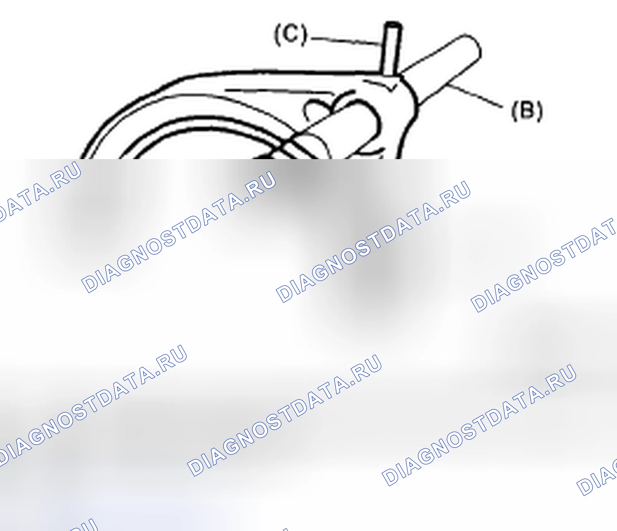 Рис. 523: 1-2-я, 3-4-я ВИЛКА ПЕРЕКЛЮЧАТЕЛЯ. Subaru Impreza GD/GC/GG рестайлинг 2
