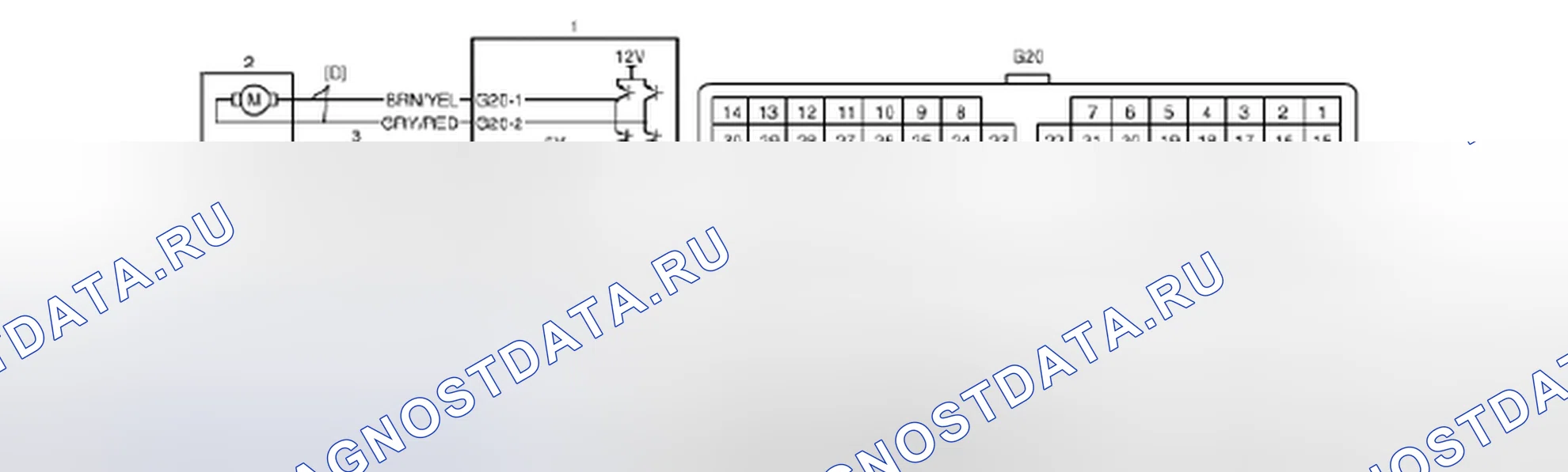 Рис. 23: электросхема. Suzuki SX4 I