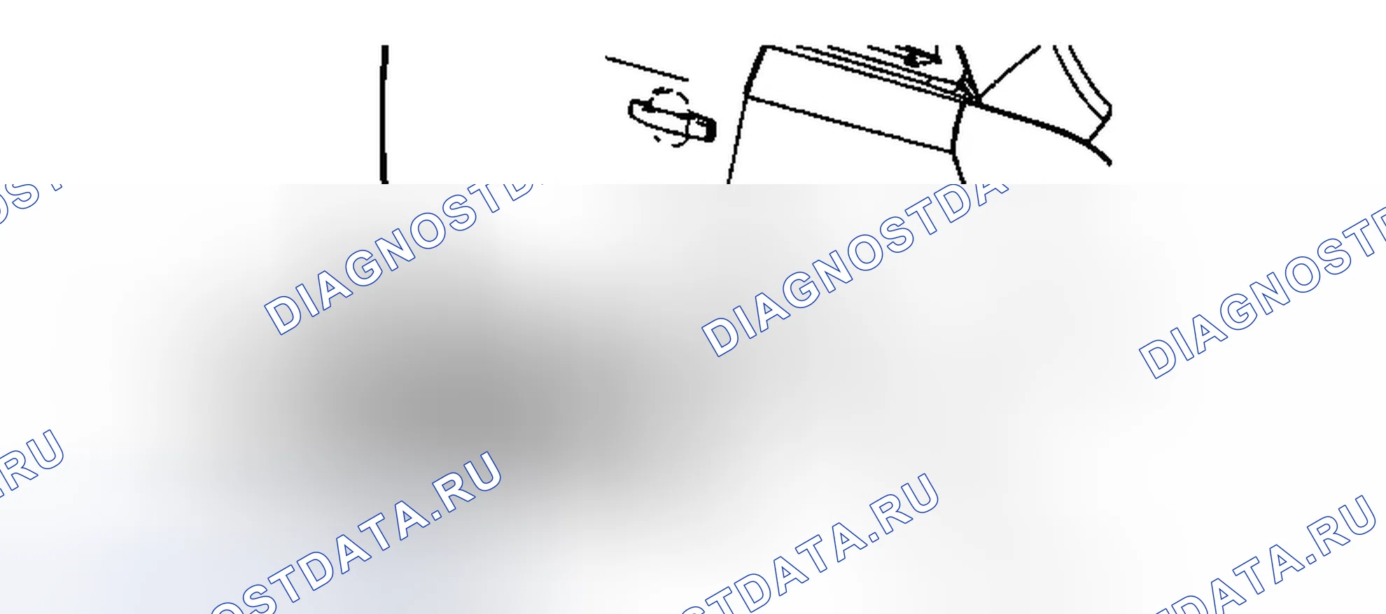 Рис. 21: Замена нижней формовки задней боковой двери. Chevrolet Captiva I рестайлинг 2