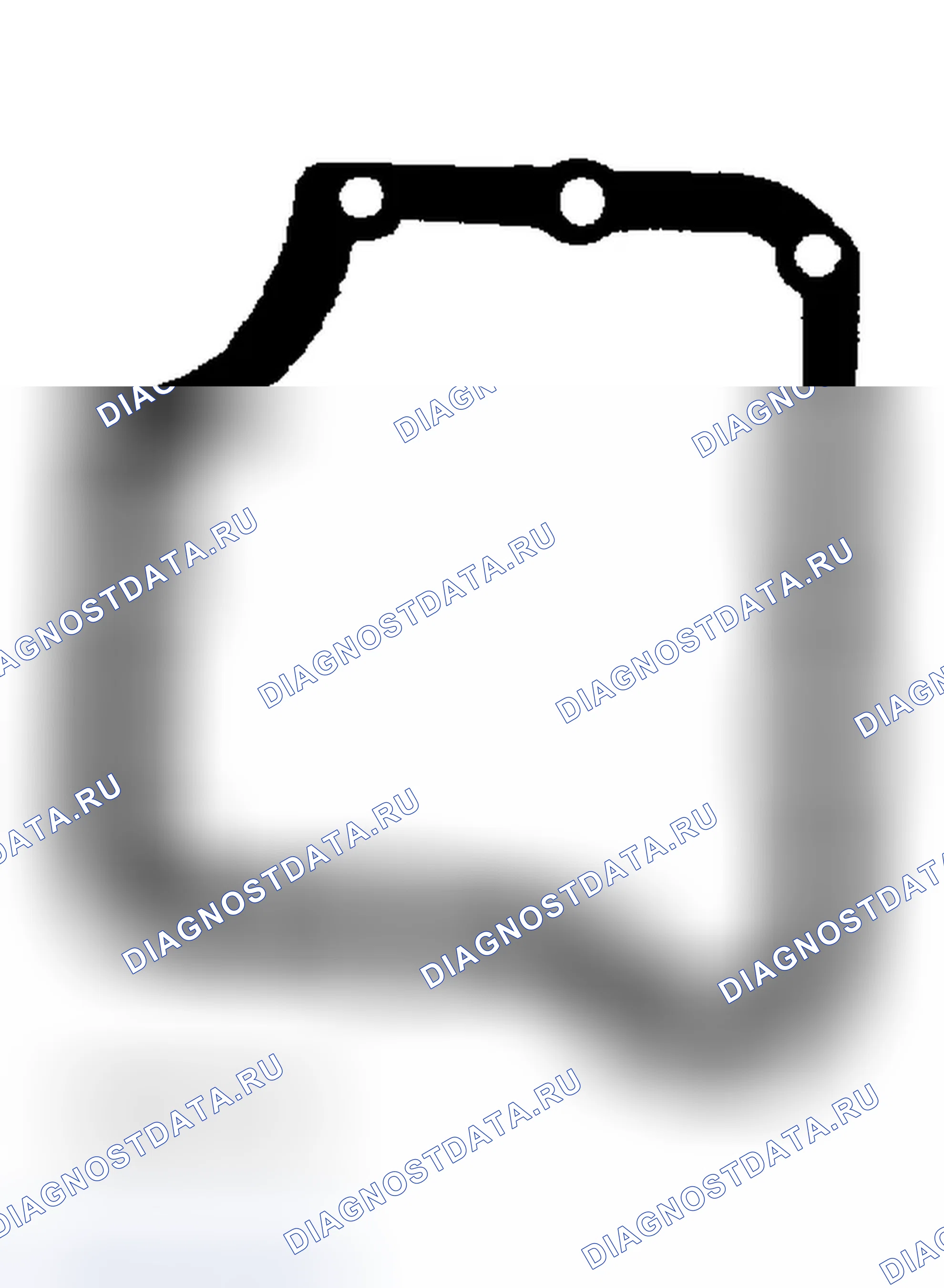 Рис. 145: Прокладка для поддона Aisin-Warner 50-42LE. Honda Civic VI