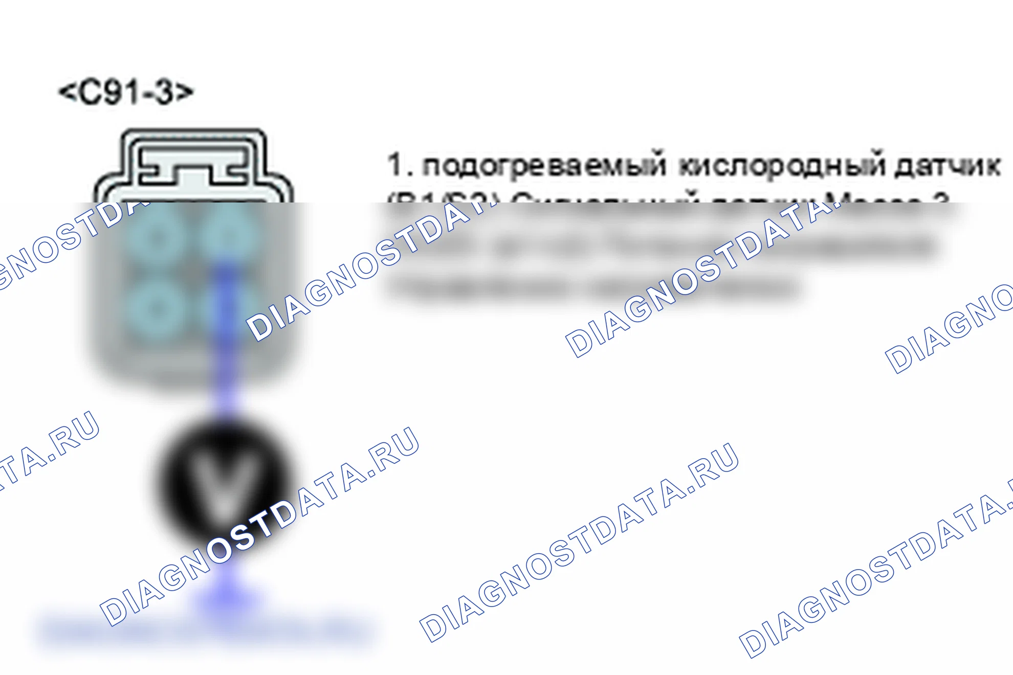 P0137: Низкое напряжение цепи датчика O2 (блок 1/датчик 2). Hyundai Santa Fe CM