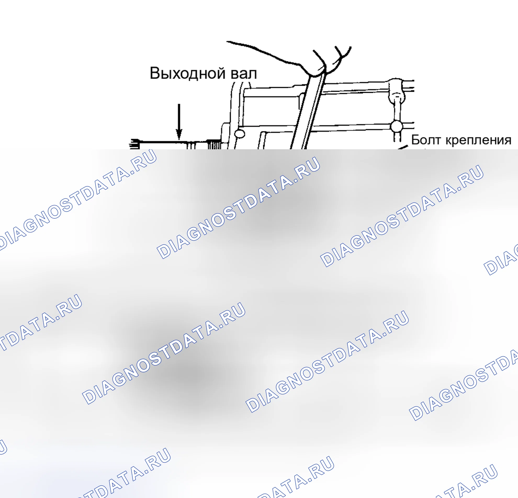 Рис. 18: РАЗБОРКА КОРОБКИ ПЕРЕДАЧ. Ford Pickup F350 