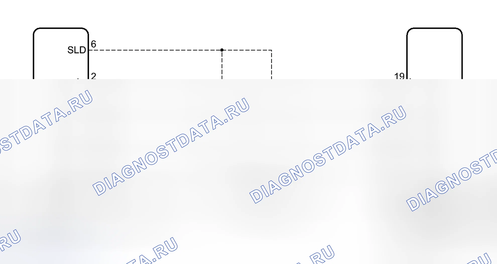 Рис. 484: электросхема. Toyota Camry XV50