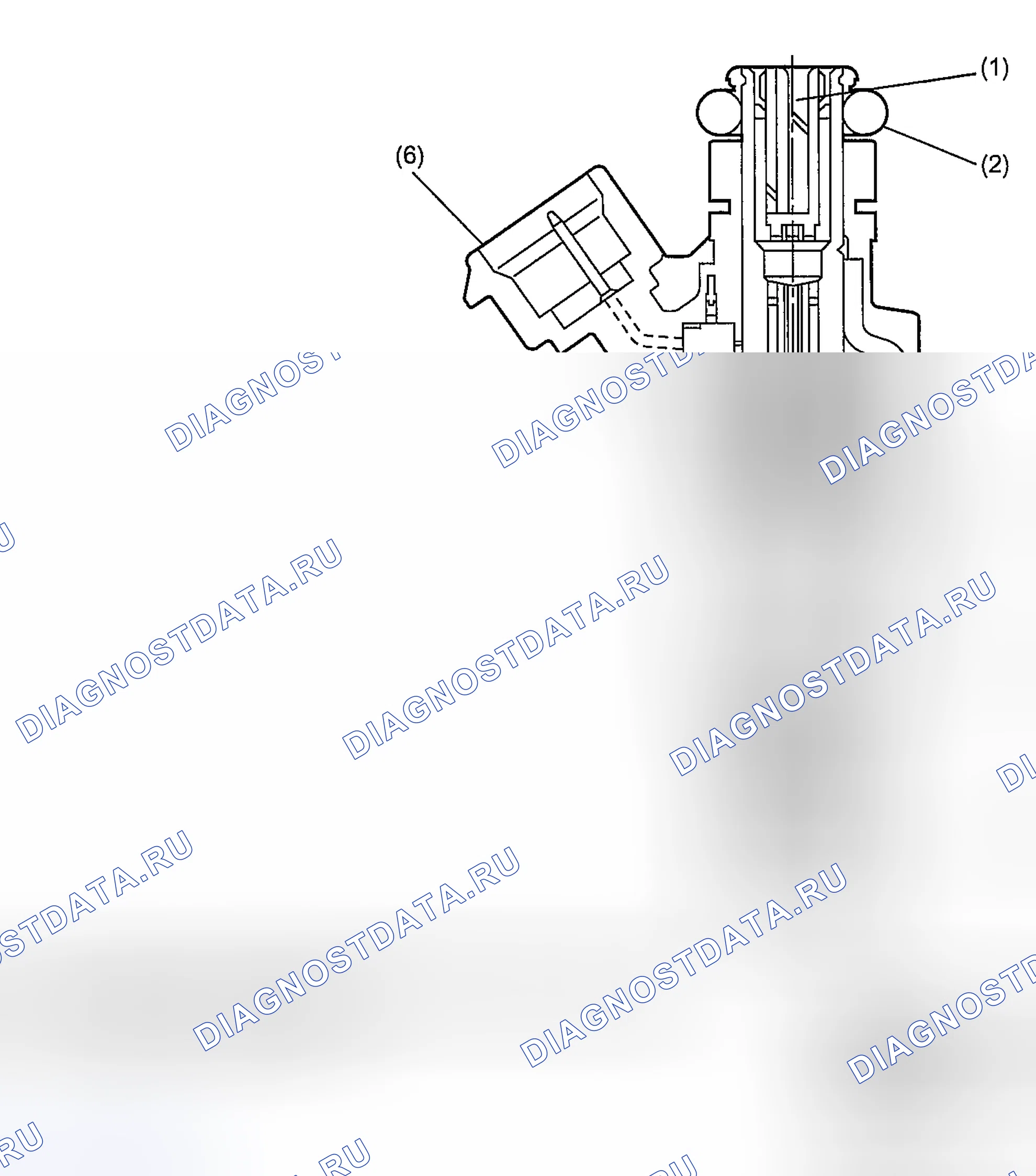 Рис. 41: ТОПЛИВНЫЙ ИНЖЕКТОР. Subaru Outback BP