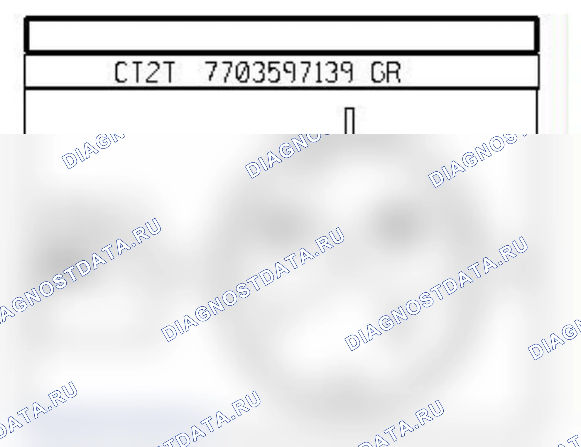 Распиновка разъёма 203 — Элдвиг. стеклопод. водит. двери. Renault Clio III