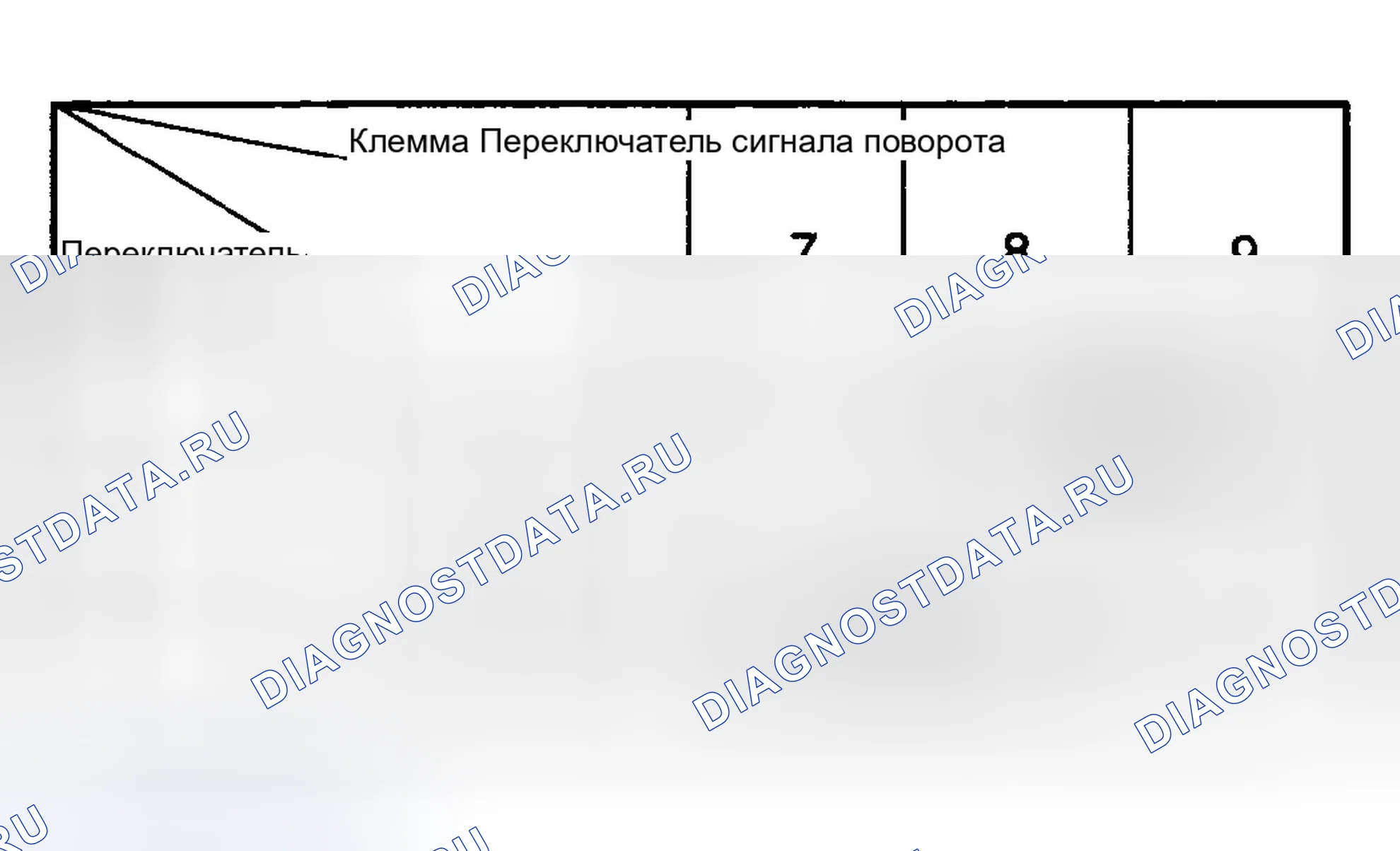 Рис. 4: ПЕРЕКЛЮЧАТЕЛЬ ПОВОРОТА И СМЕНЫ ПОЛОСЫ ДВИЖЕНИЯ [M01-2]. Hyundai Tiburon II рестайлинг