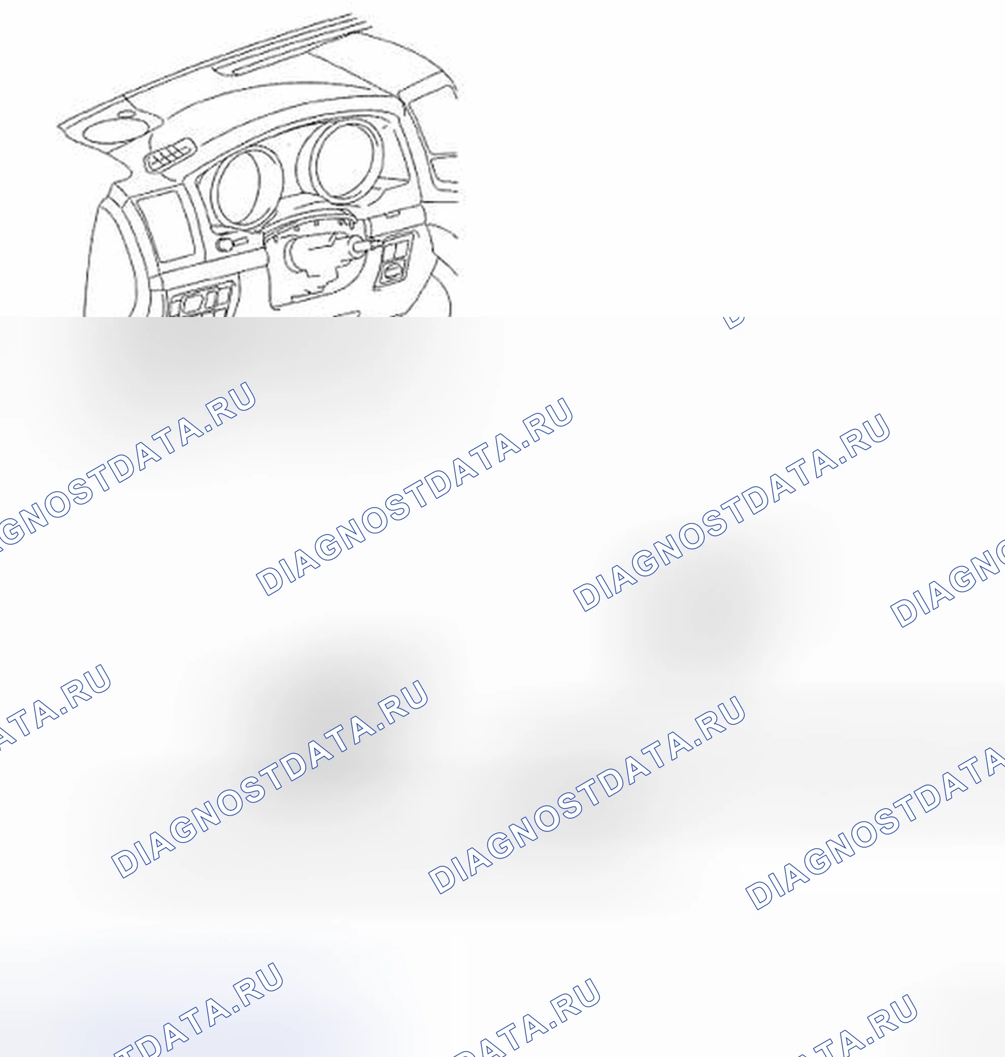 Рис. 150: КОМПОНЕНТЫ. Toyota Land Cruiser 200