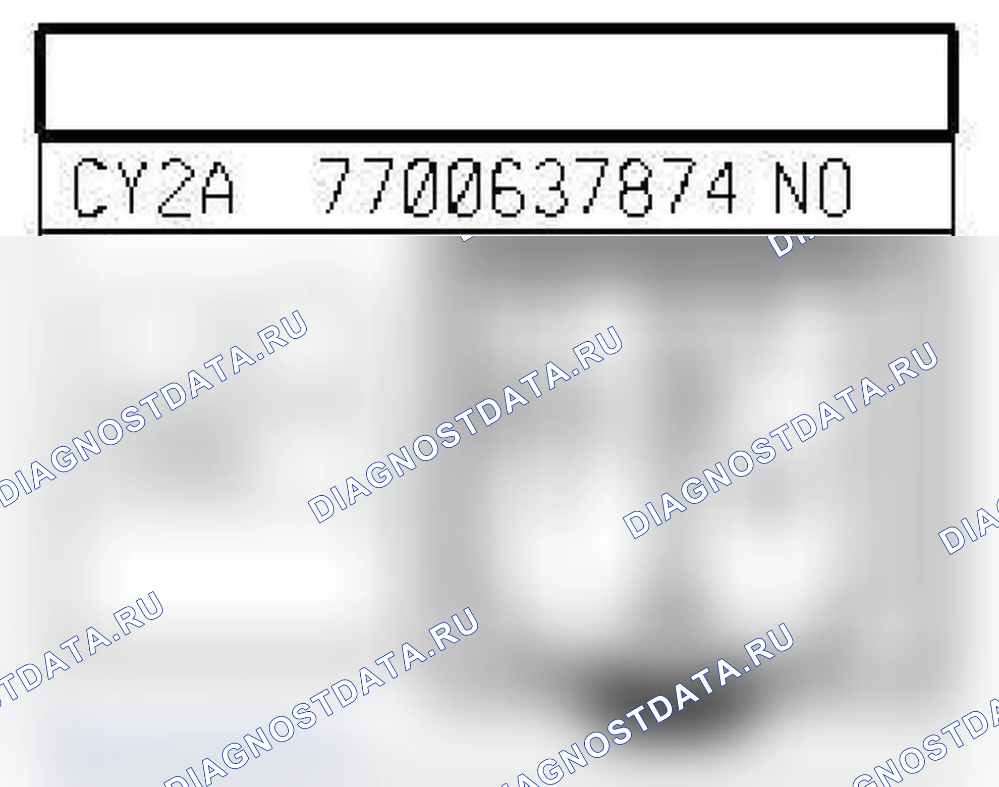Распиновка разъёма 1199 — Датчик наличия пробки с длиной горловины топл. бака. Renault Kangoo II