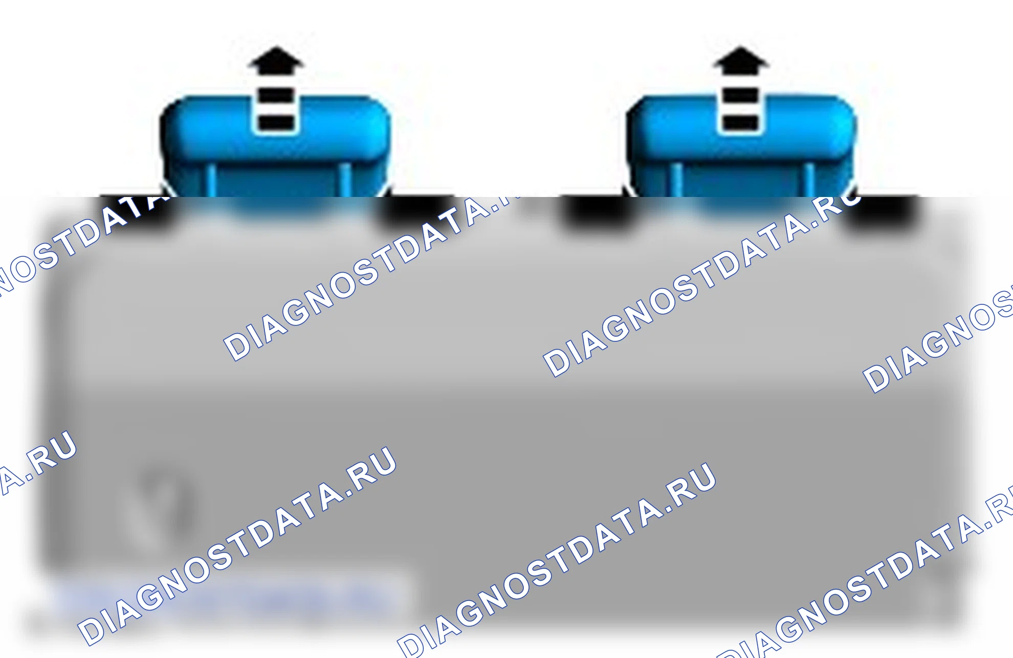 Как снять и установить направляющую втулку подголовника двойного сиденья второго ряда. Ford Transit Connect II
