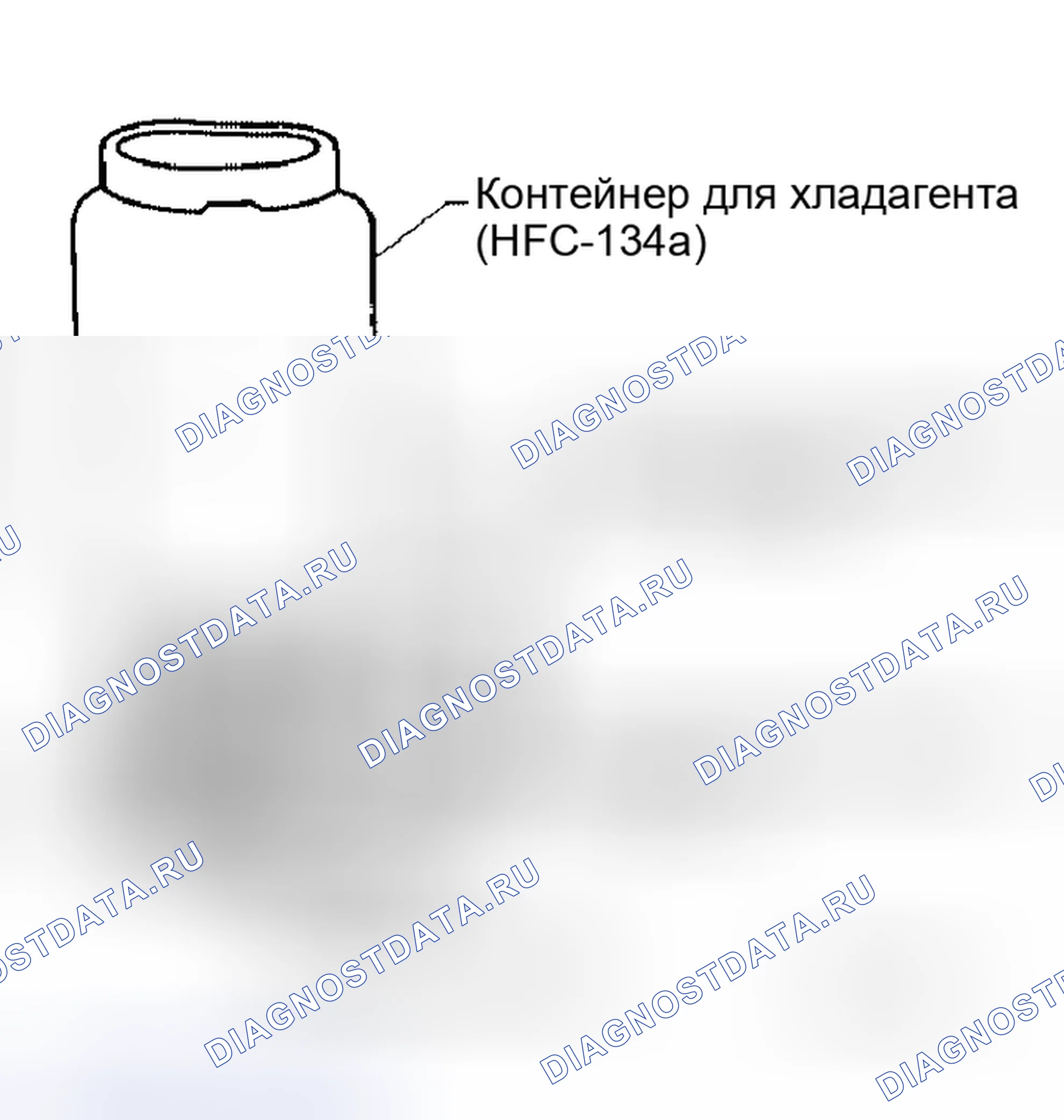 Рис. 106: ВЕСОВАЯ ШКАЛА ХЛАДАГЕНТА. Honda N-BOX Slash I