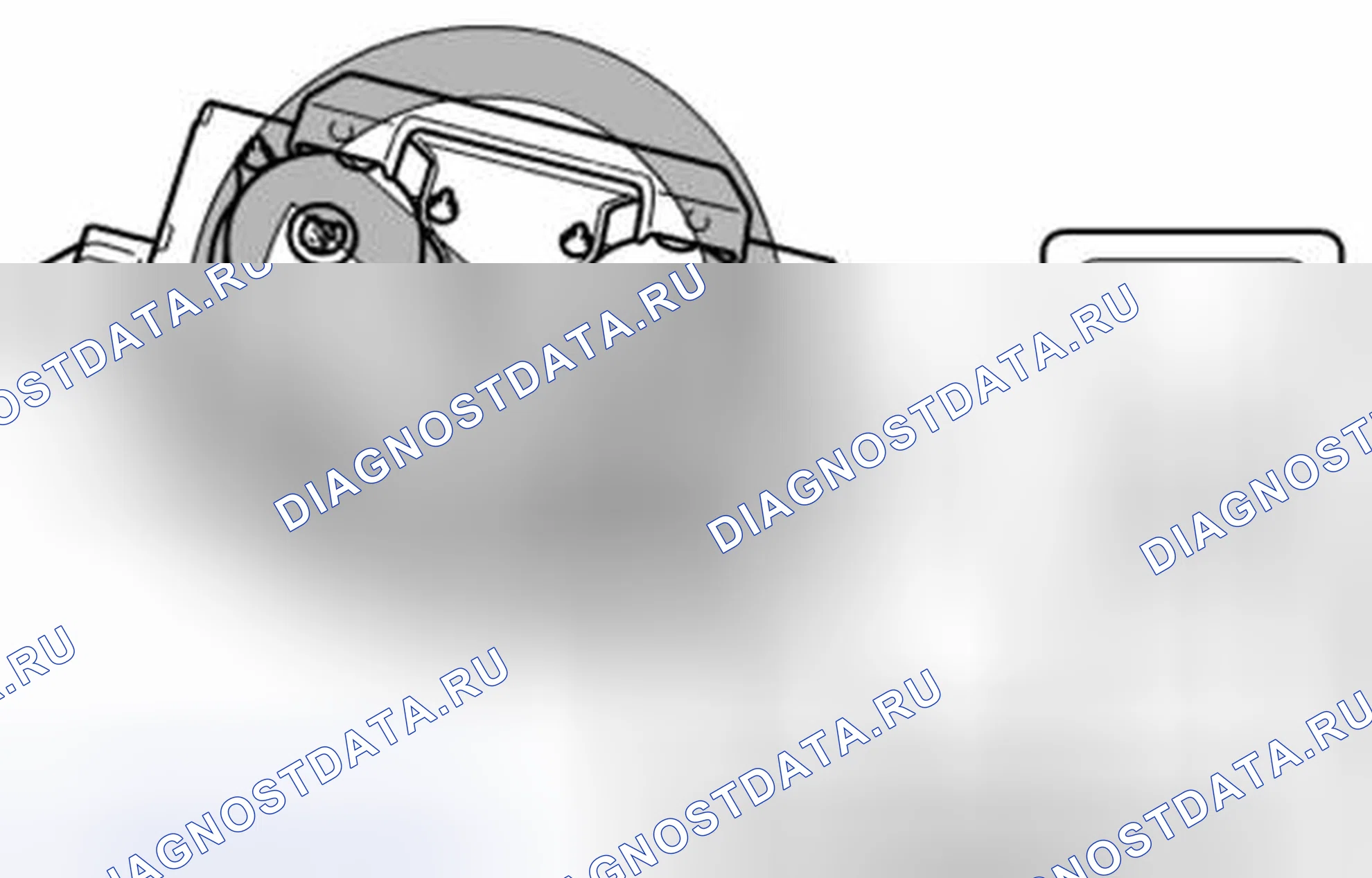 Рис. 156: Проверка модуля подушек безопасности для пассажиров (инфлятор). Suzuki Kizashi I