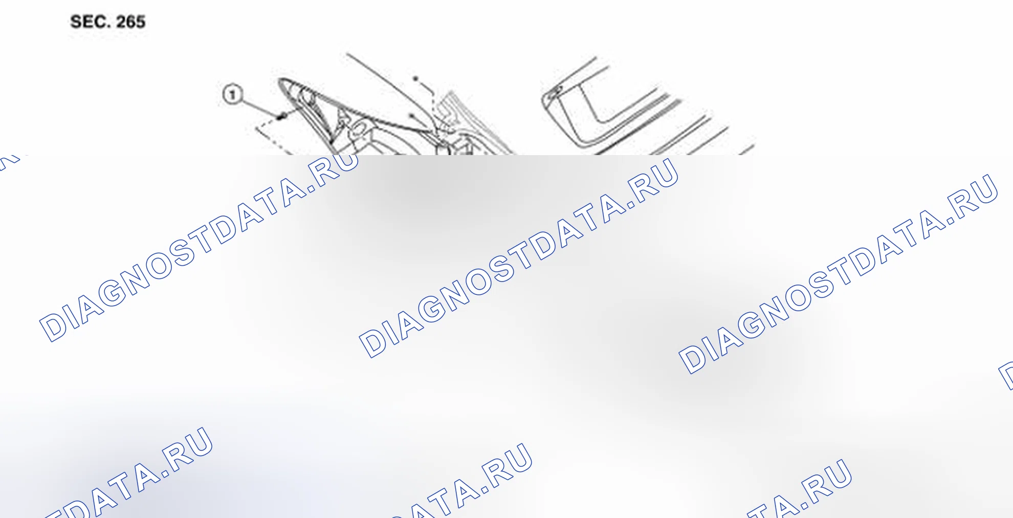 Рис. 30: ДЕМОНТАЖ. Honda Passport I