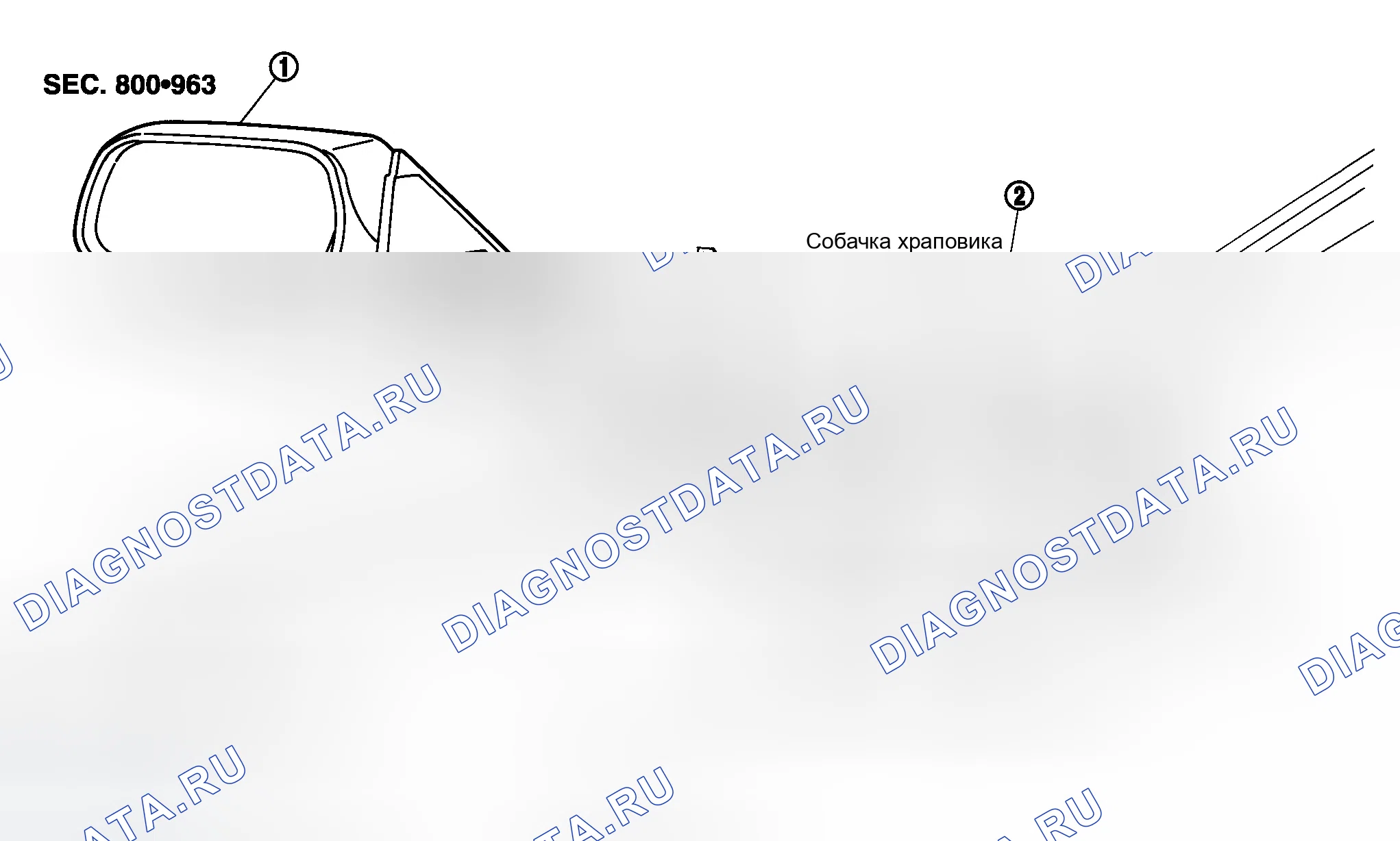 Рис. 211: Демонтаж и монтаж. Infiniti M45 II