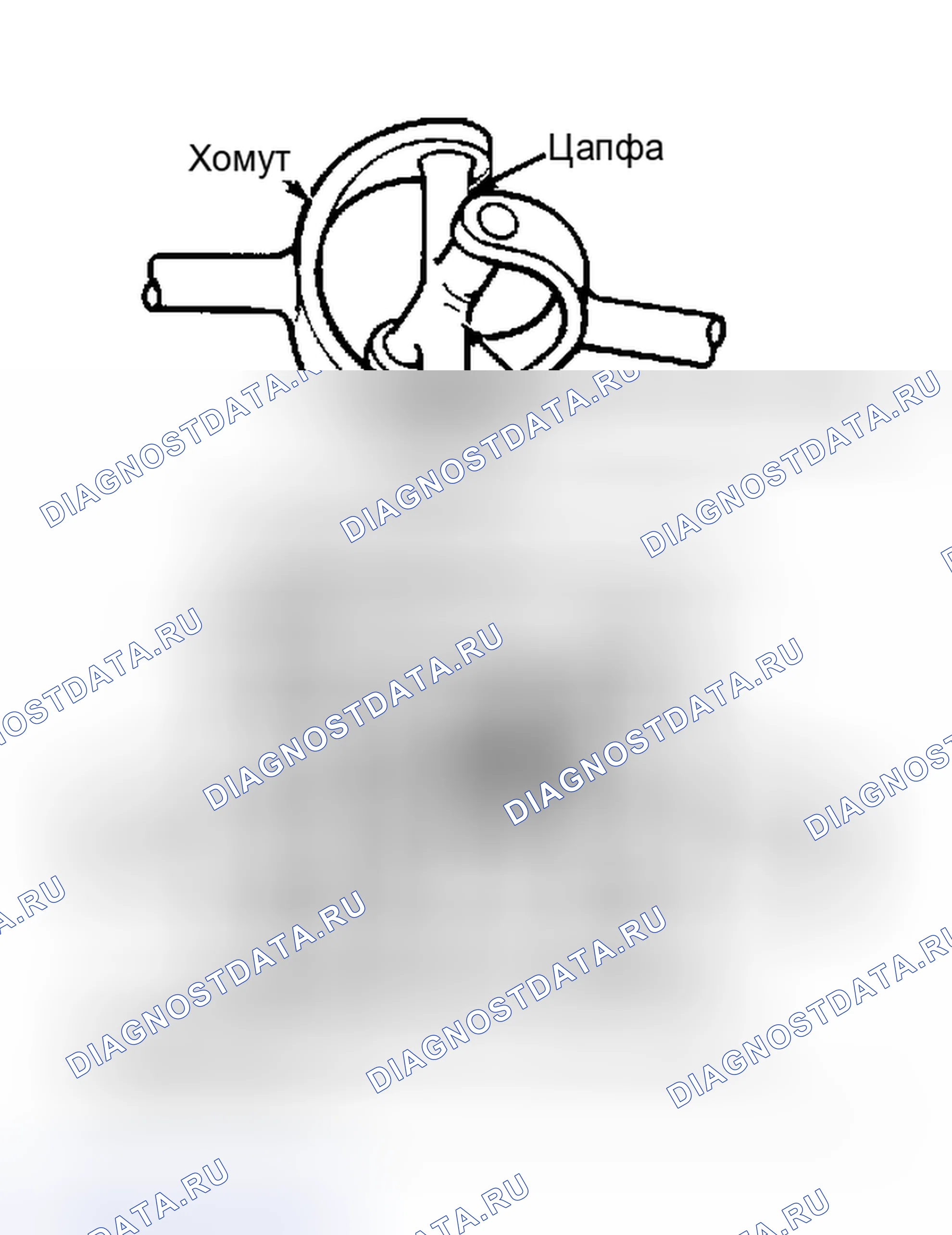 Рис. 8: ОПИСАНИЕ карданного вала и крестовины. Chevrolet Suburban V1500 