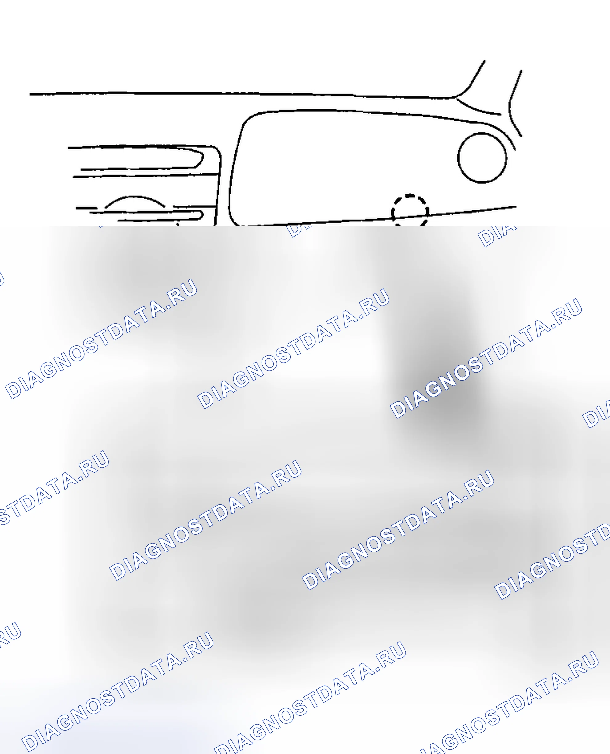 Рис. 22: СНЯТИЕ / УСТАНОВКА ЛАМПОЧКИ ПЕРЧАТОЧНОГО ОТСЕКА. Mazda RX-8 I