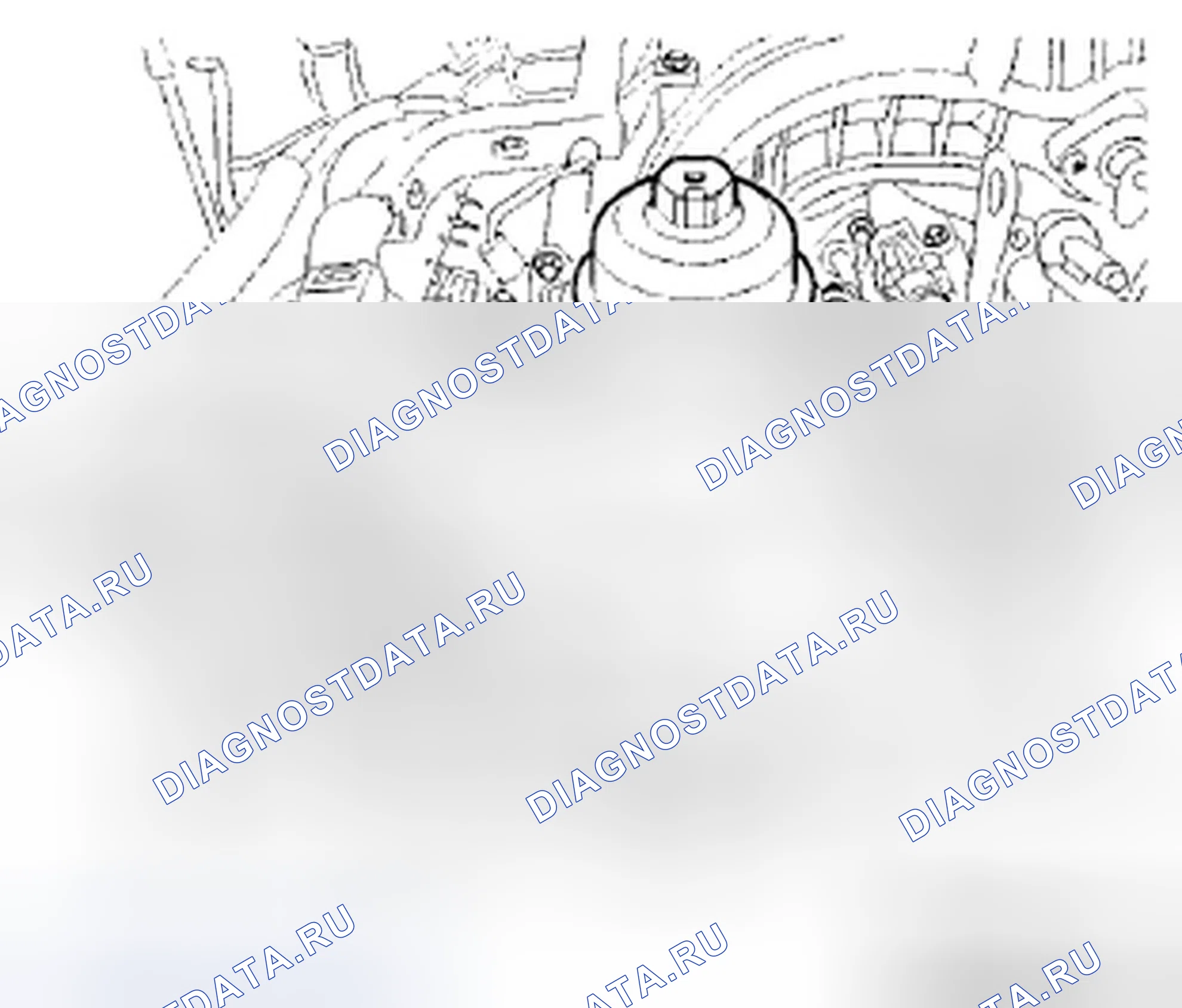 Рис. 6: Масляный фильтр в сборе. Hyundai Genesis I