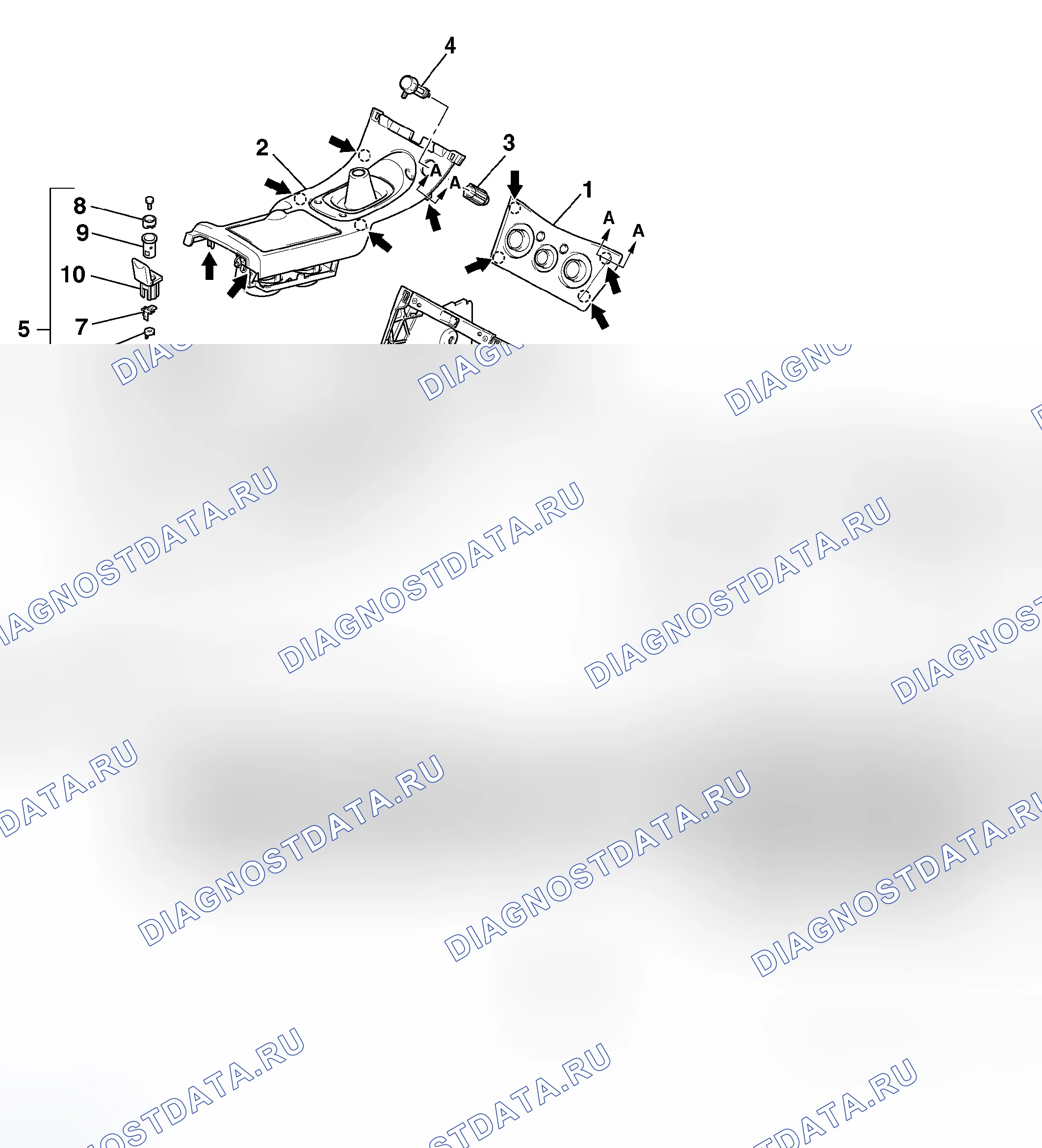 Рис. 288: ДЕМОНТАЖ И МОНТАЖ. Honda Fit Shuttle I