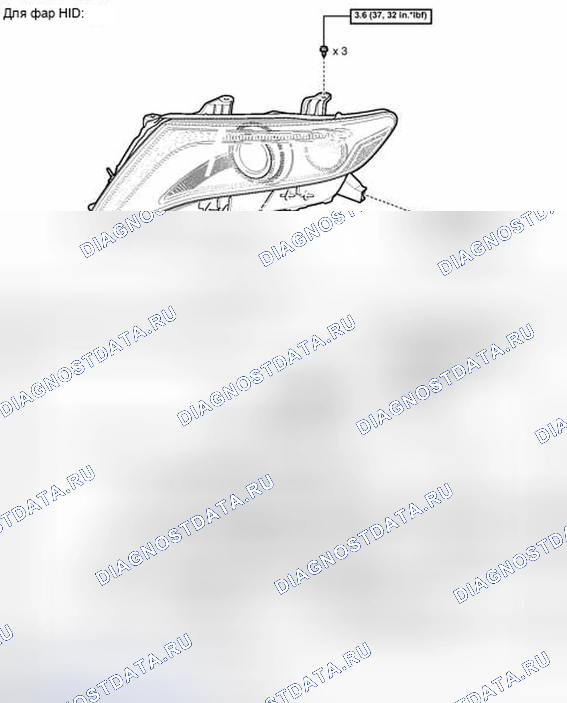 Рис. 35: ИЛЛЮСТРАЦИЯ. Toyota Venza I рестайлинг