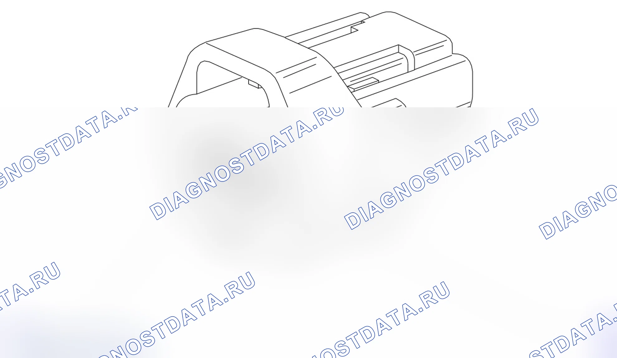 Распиновка разъёма B195. Opel Antara I рестайлинг