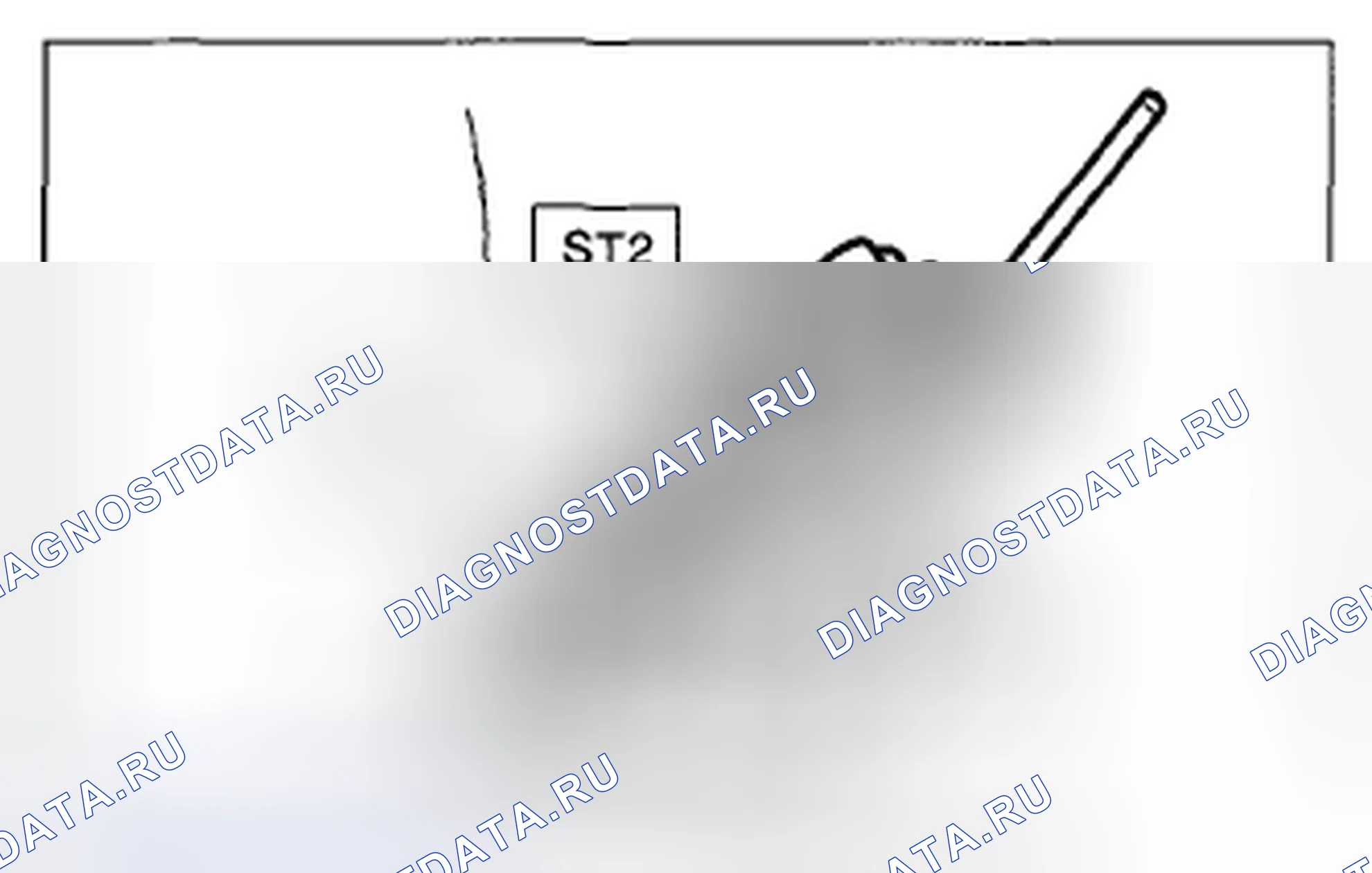 Рис. 559: ЛЮФТ КОНИЧЕСКОЙ ШЕСТЕРНИ. Subaru Impreza WRX GE рестайлинг